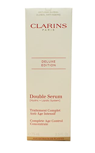 Clarins Double Serum Complete Age Control Concentrate Deluxe Edition 2.5 oz - Thumbnail 3