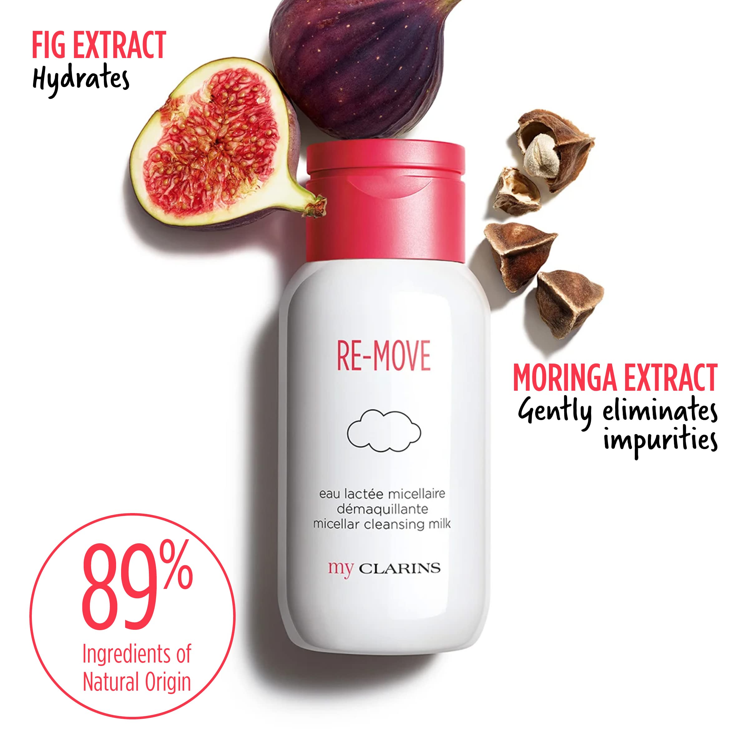 My Clarins Re Move Micellar Cleansing Milk | Gently Removes Make Up Impurities - Thumbnail 3