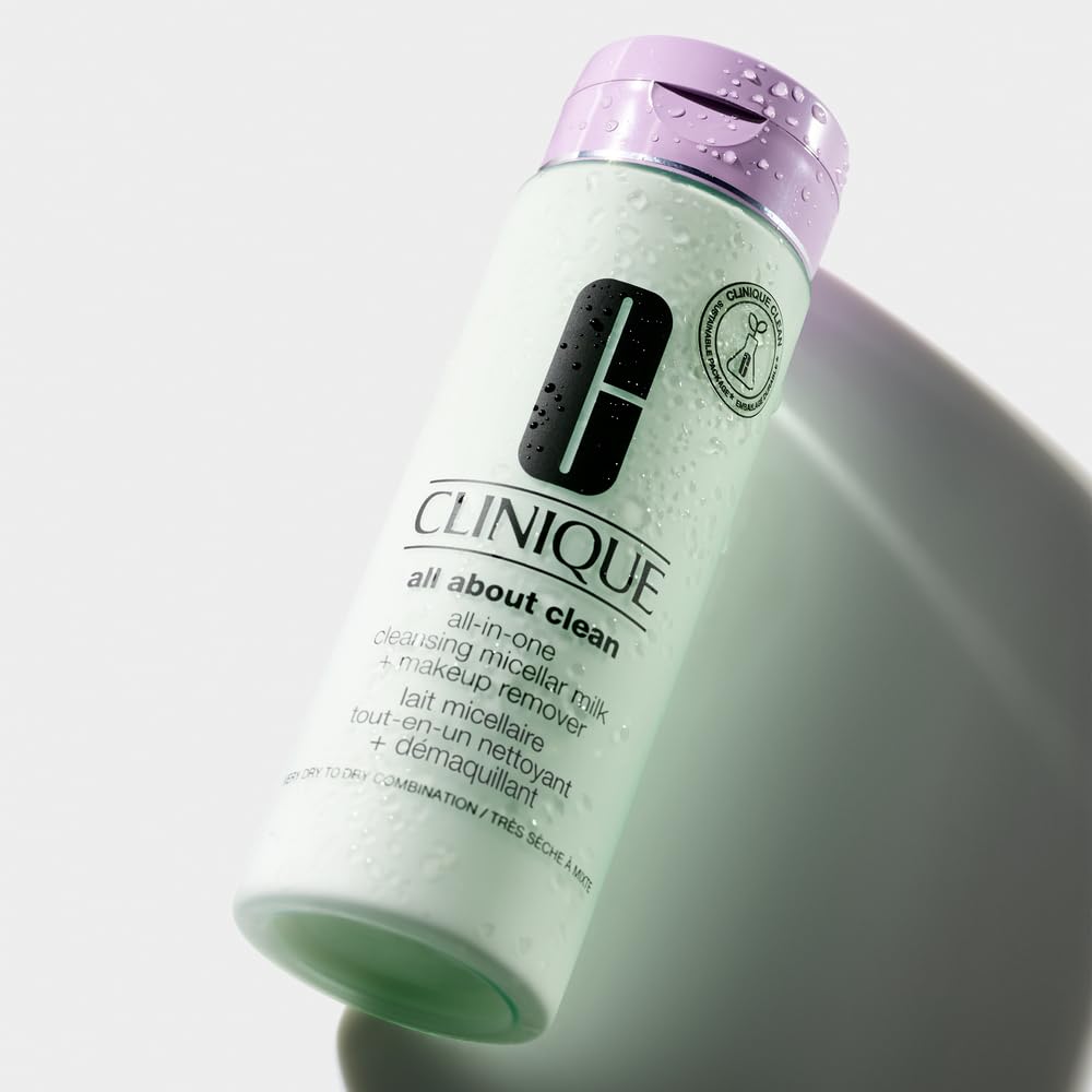 Clinique 3 Step All About Clean All In One Cleansing Micellar Milk + Makeup - Thumbnail 3