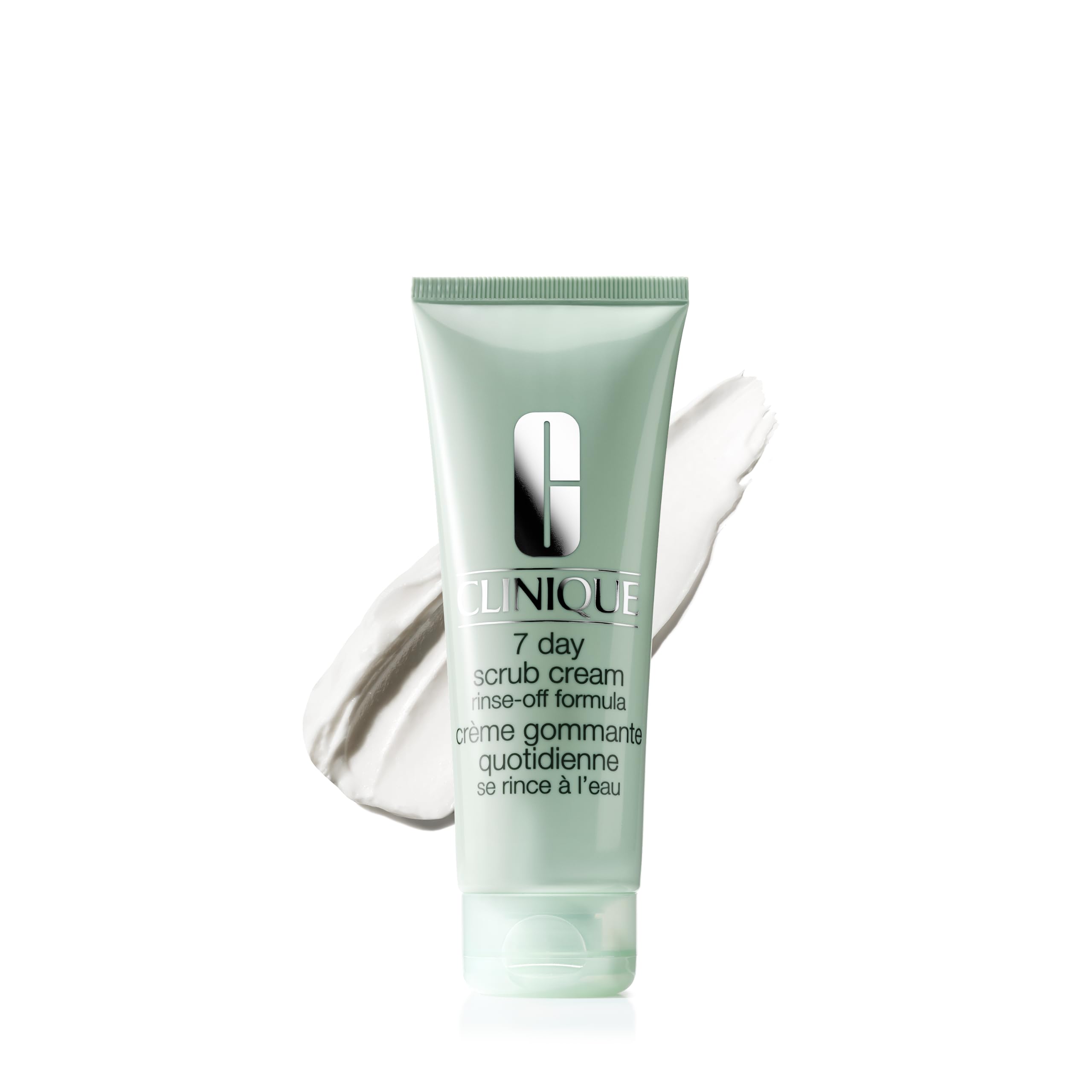 Clinique 7 Day Daily Gentle Face Exfoliator Lightweight Scrub Cream for All