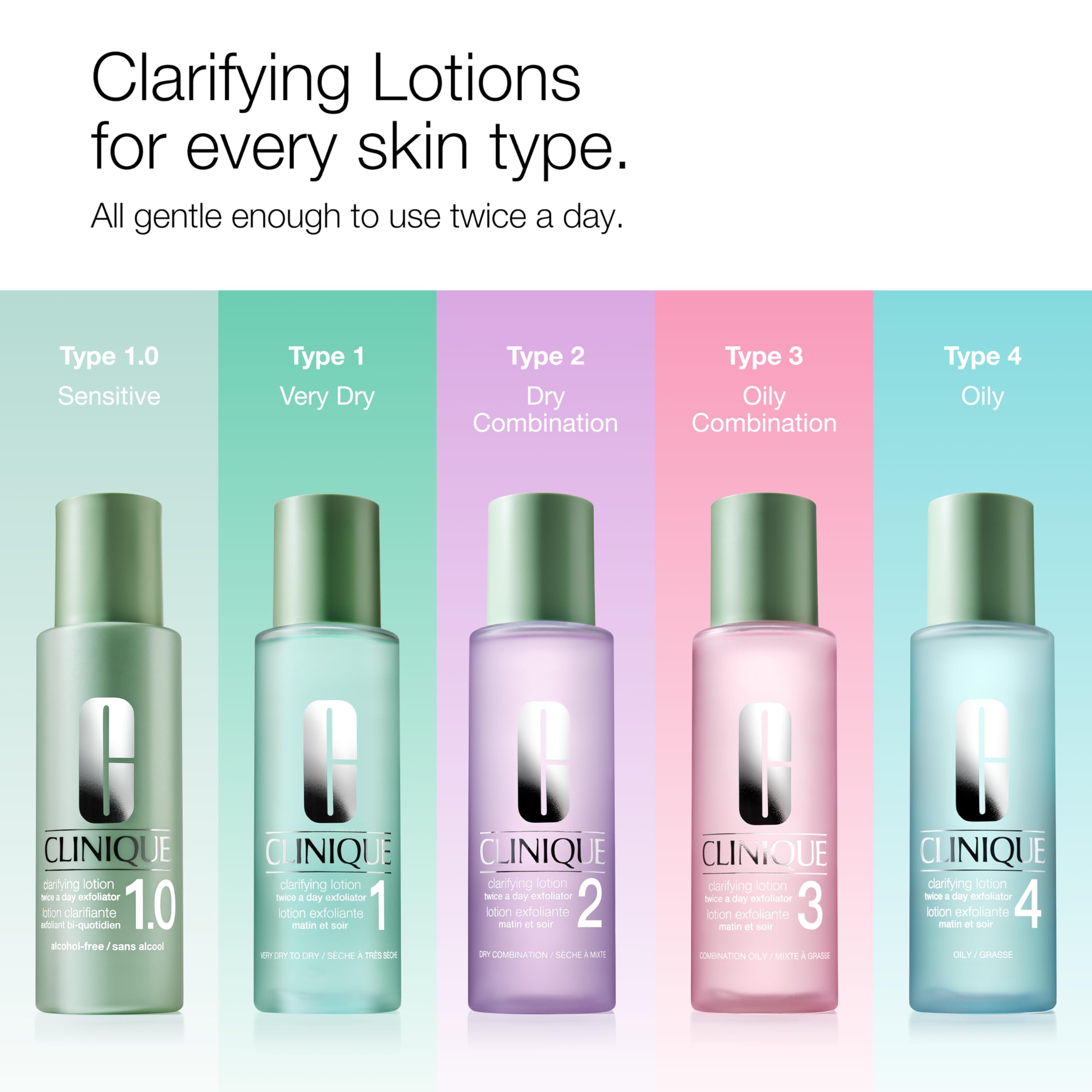 Clinique 3 Step Clarifying Lotion Face Exfoliator 4 | Toner With Witch Hazel + - Thumbnail 3