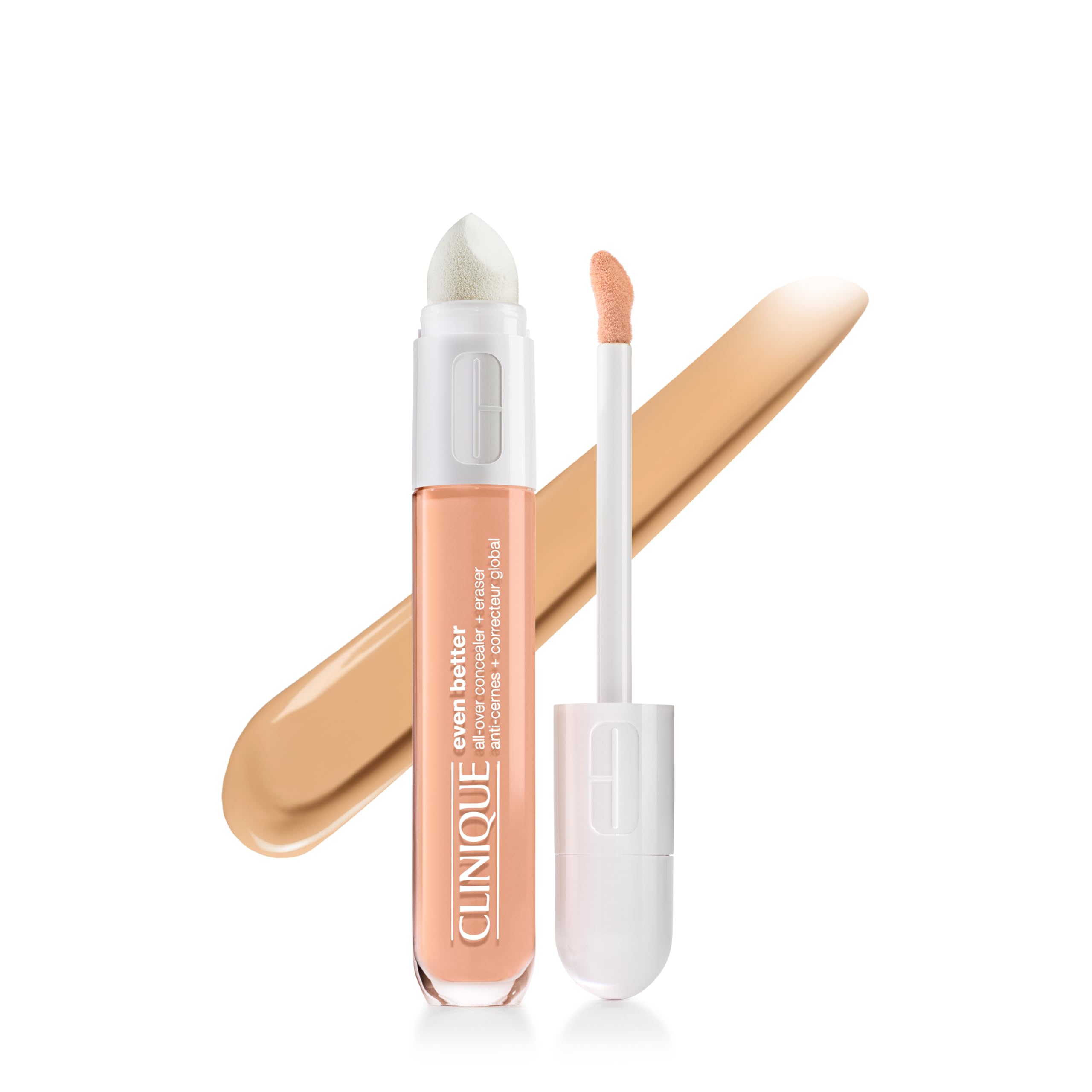 Clinique Even Better All Over Full Coverage Concealer + Eraser Makeup for Dark