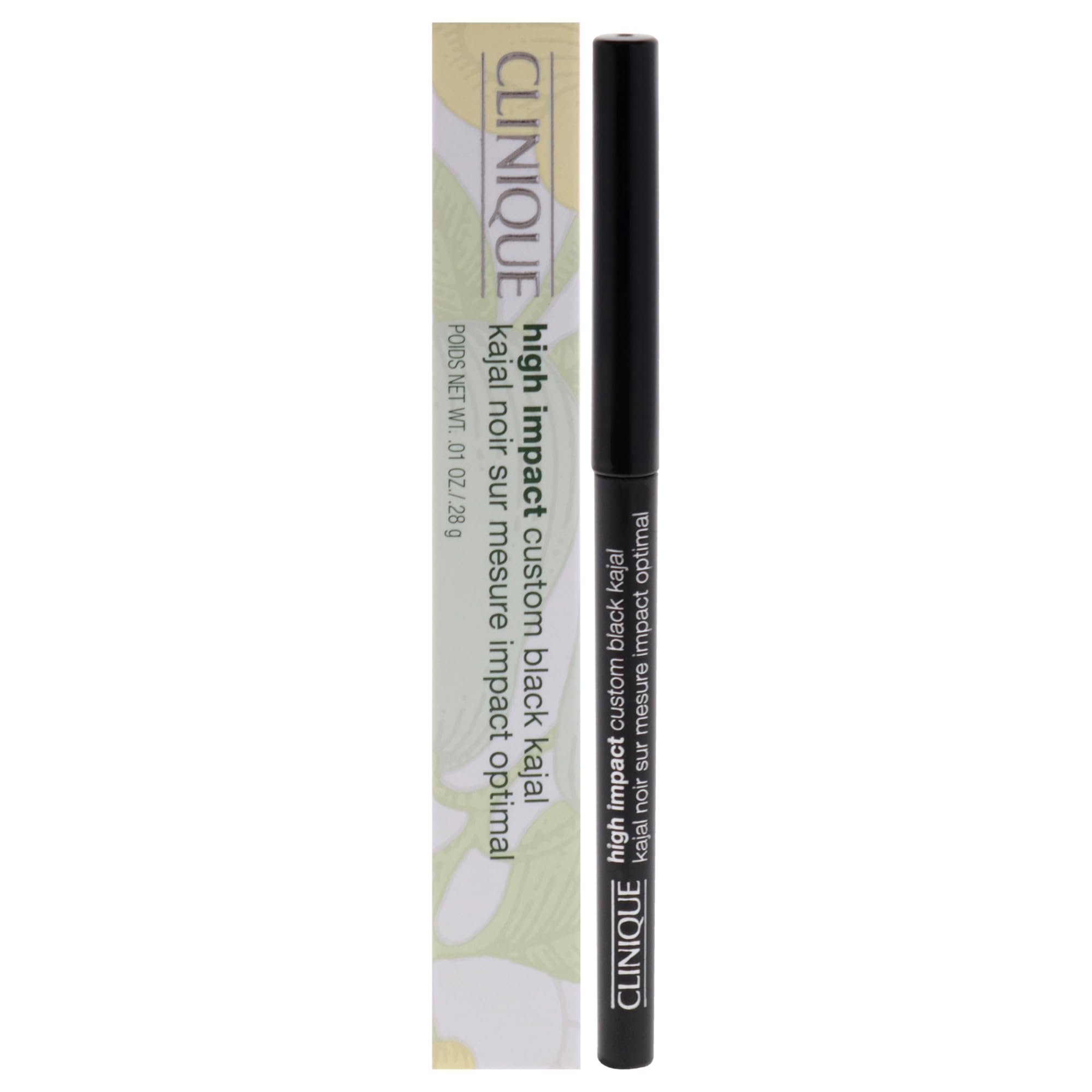 Clinique High Impact Custom Black Kajal 01 Blackened Black 0.01 oz - Thumbnail 2