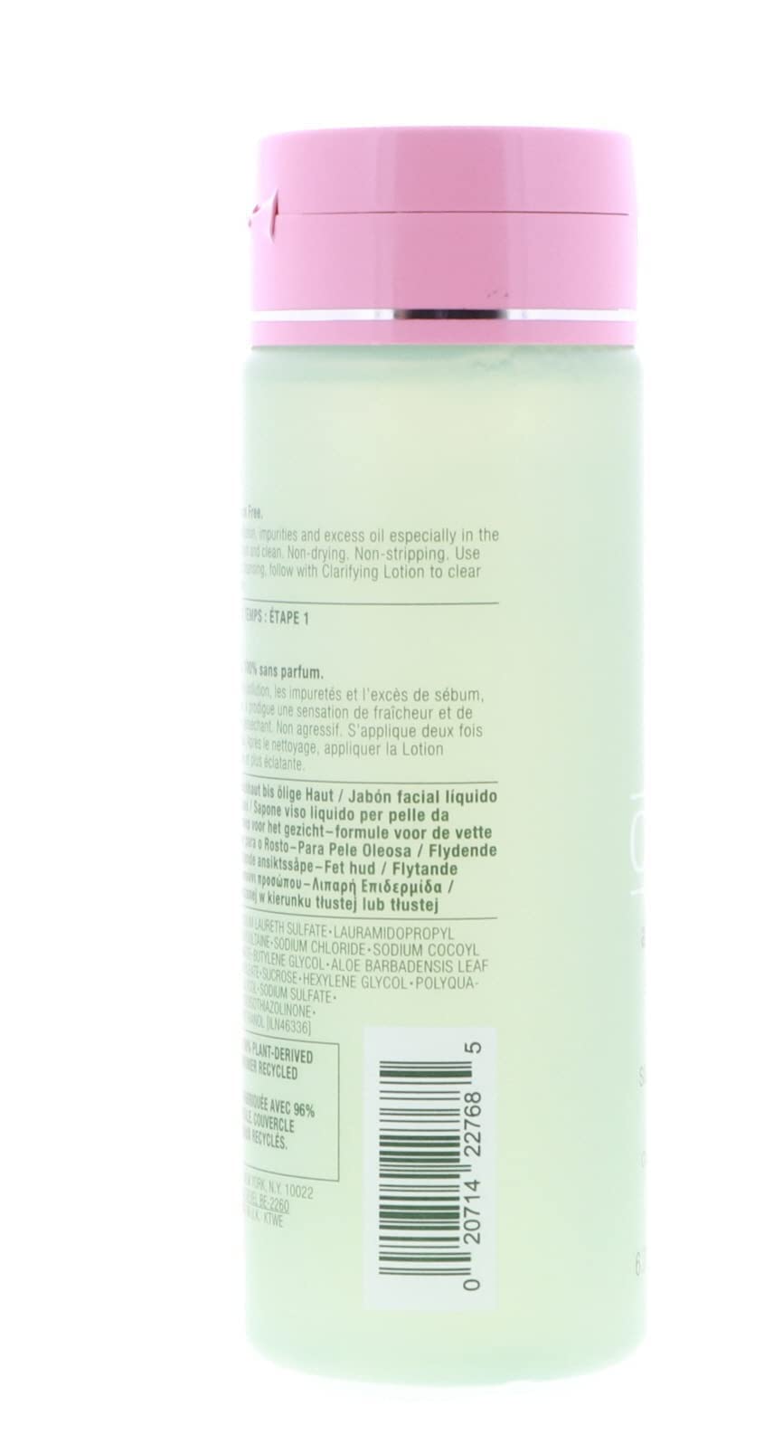 Clinique All About Clean Liquid Facial Soap Oily Skin 6.7 oz - Thumbnail 3