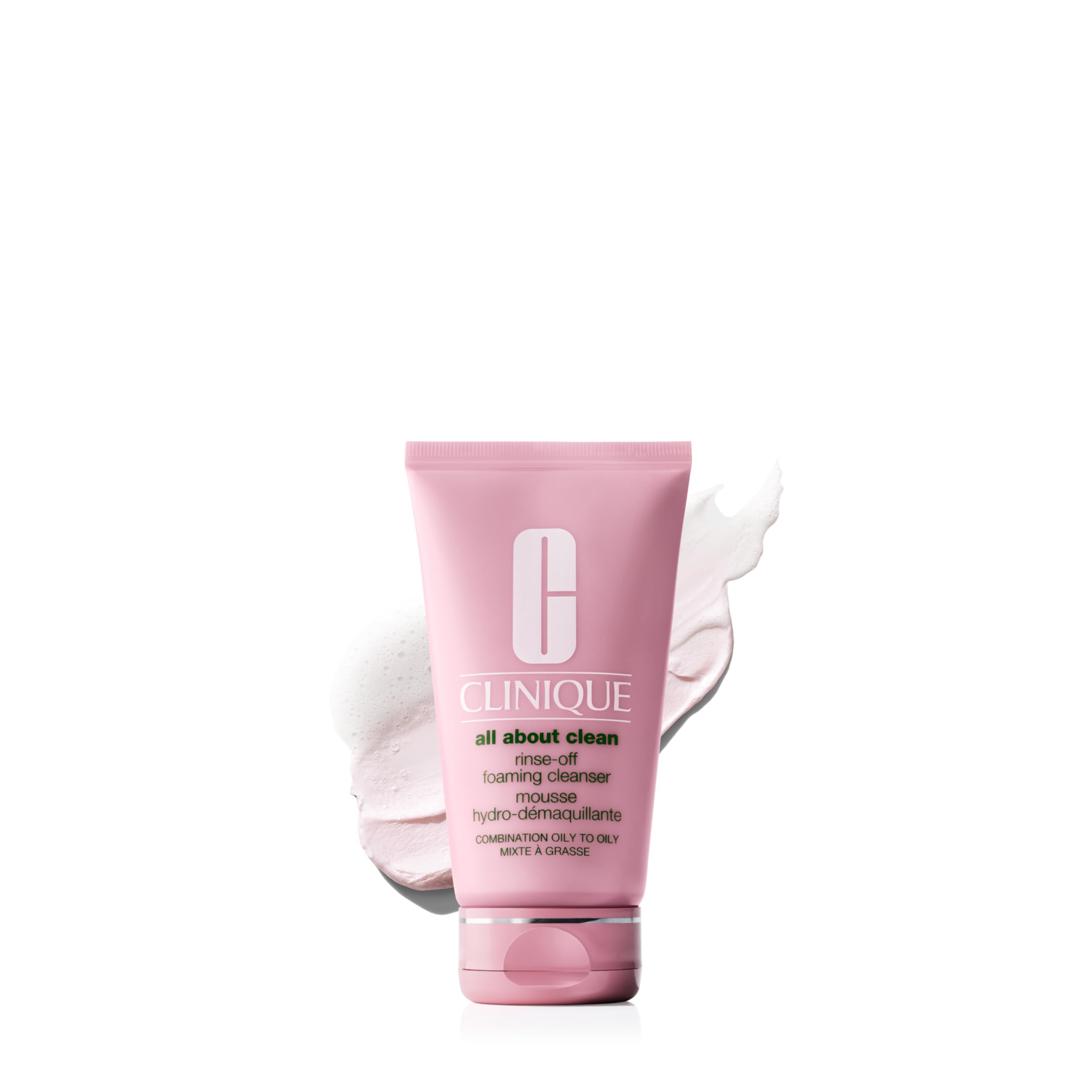 Clinique All About Clean Rinse Off Foaming Face Wash | Face Cleanser With