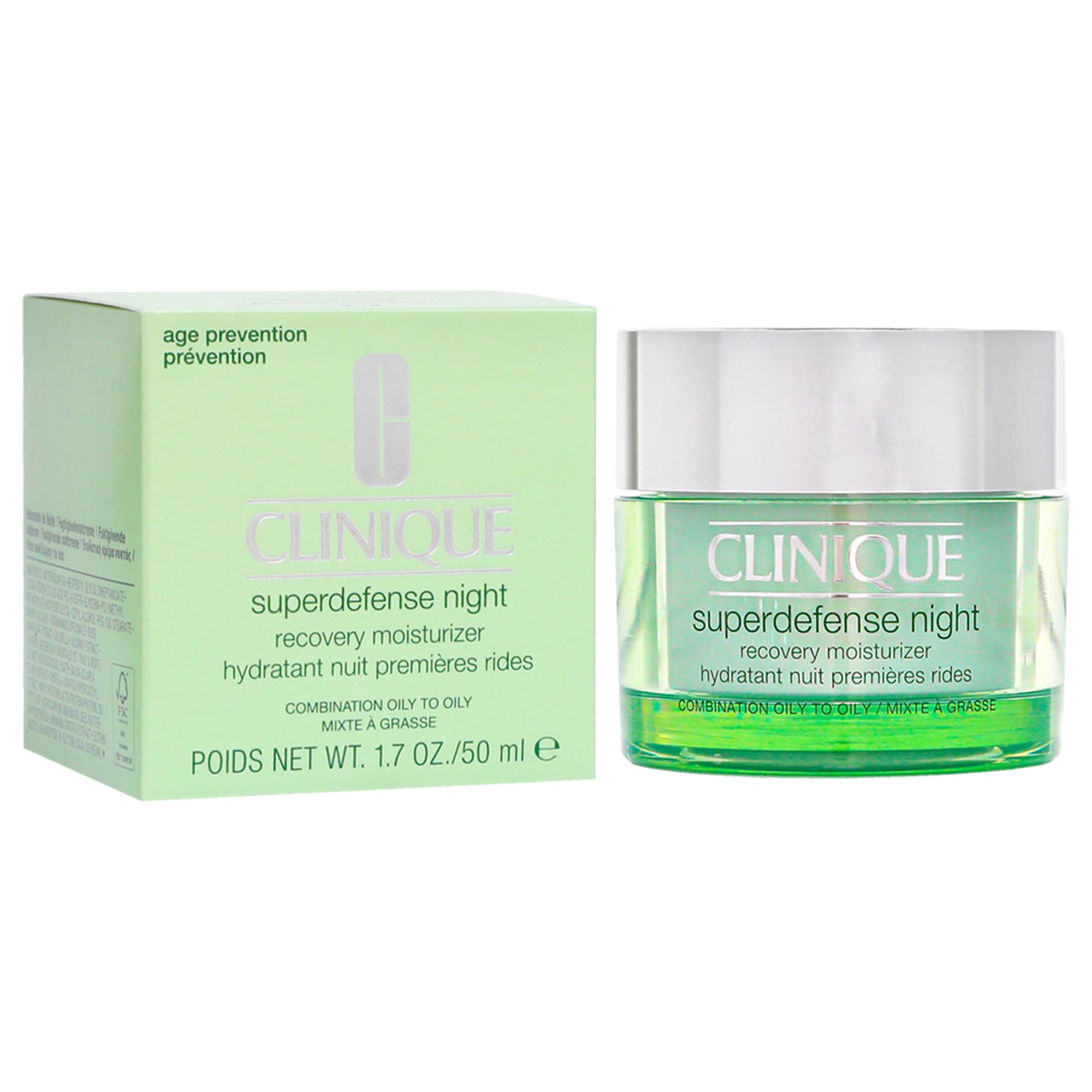 Clinique Superdefense Night Recovery Moisturizer for Combination To Oily Skin - Thumbnail 3
