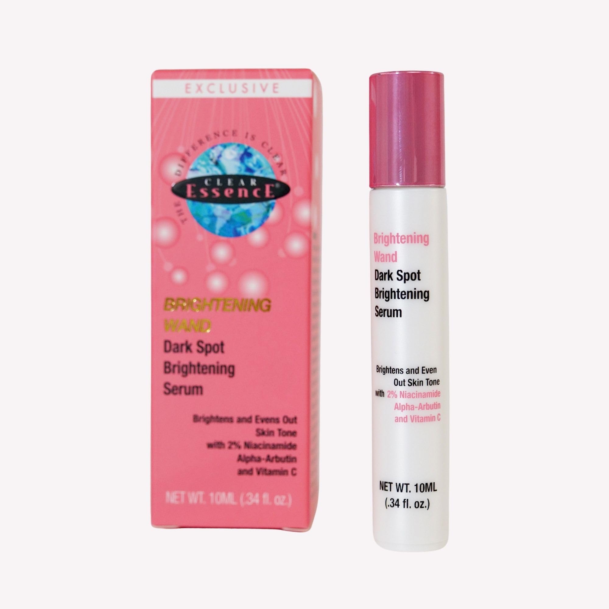 Clear Essence Brightening Dark Spot Serum Wand With Rollerball Vitamin C Serum