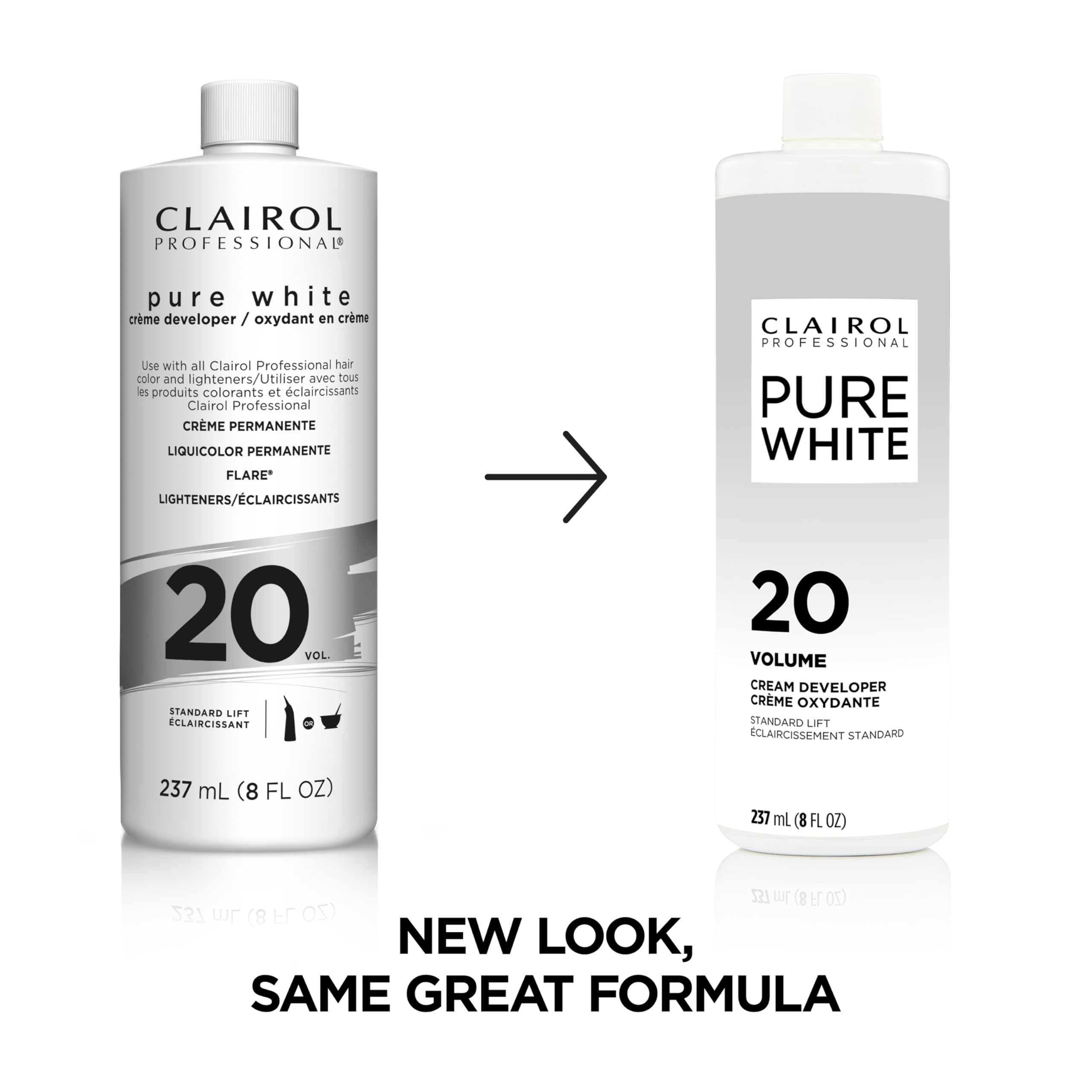 Clairol Professional Clairoxide Pure White 20 Volume Creme Developer 8 Fl Oz - Thumbnail 2