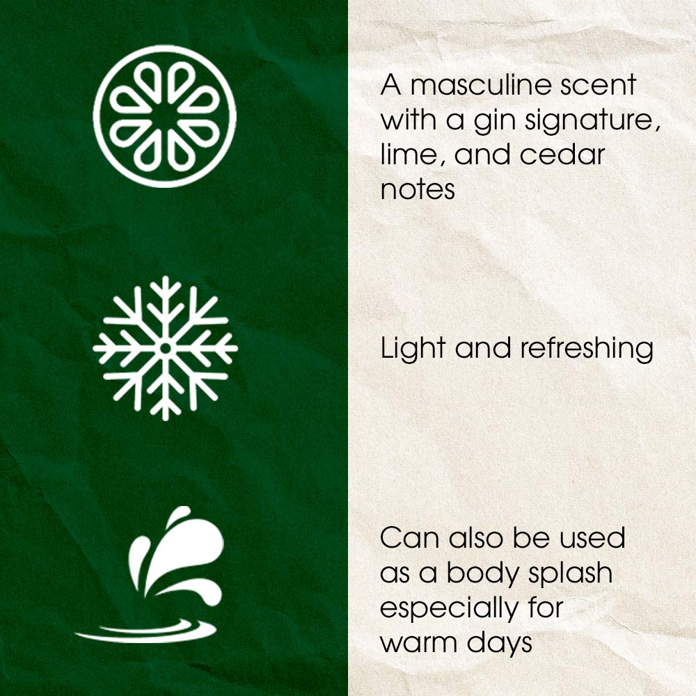 Clubman Pinaud Gent’s Gin After Shave Lotion Masculine Scent With Gin Lime - Thumbnail 3