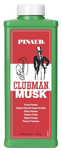 Clubman Musk Finest Body Powder Talcum Body Powder for Sweat Odor Control Anti - Thumbnail 2