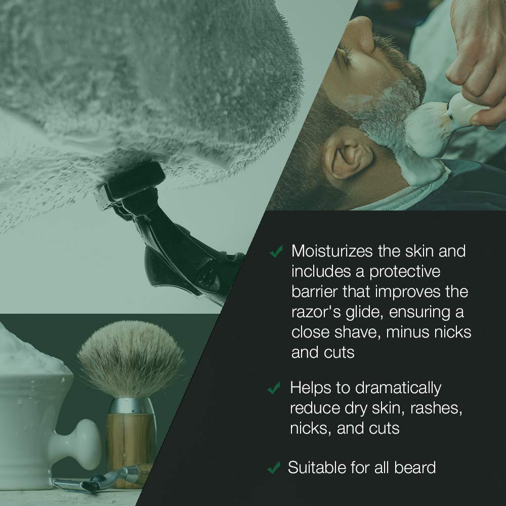 Clubman Pinaud Classic Barber Shave Cream Moisturizing and Conditioning for - Thumbnail 3