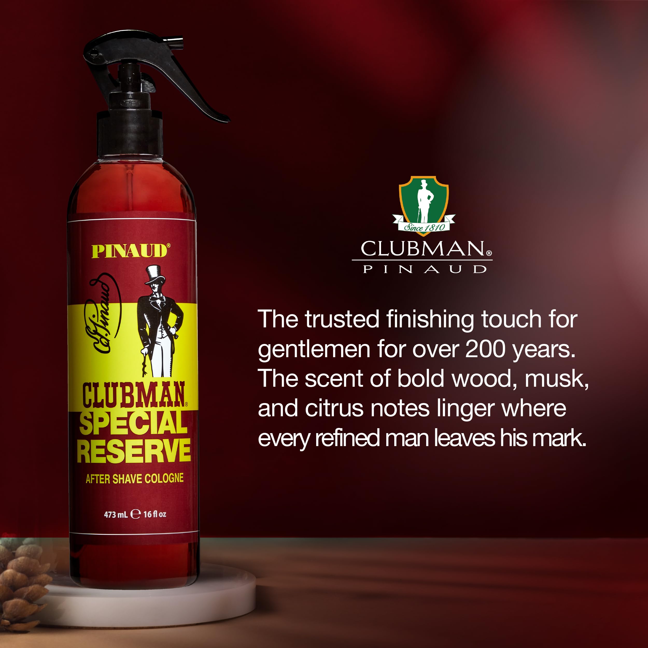 Clubman Special Reserve After Shave Cologne Classic Aftershave Cologne Splash - Thumbnail 3