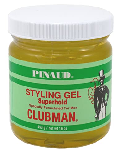 Clubman Superhold Styling Gel 16 oz - Thumbnail 3