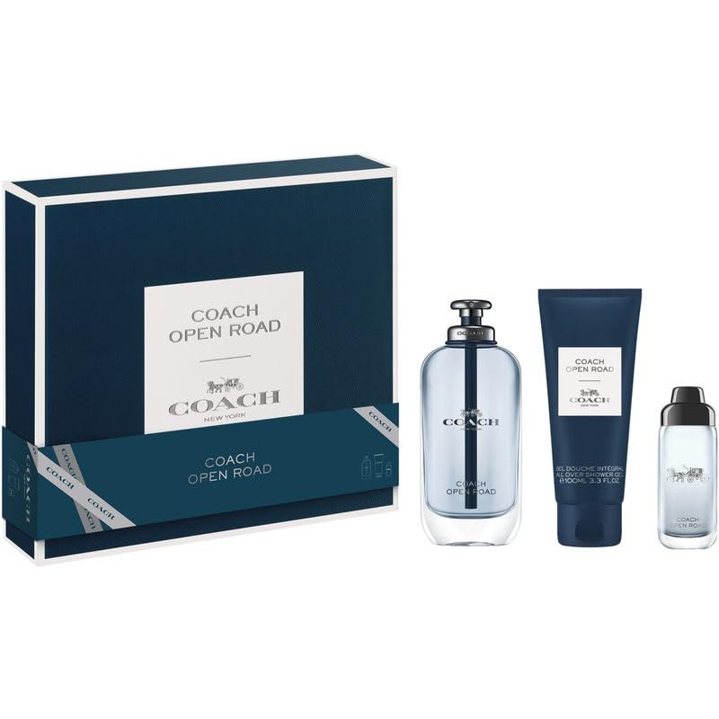 [Set] Coach Open Road 3.4 M + 3.4 S/g+ Usa 6pcs Bybox EDT 15 ml