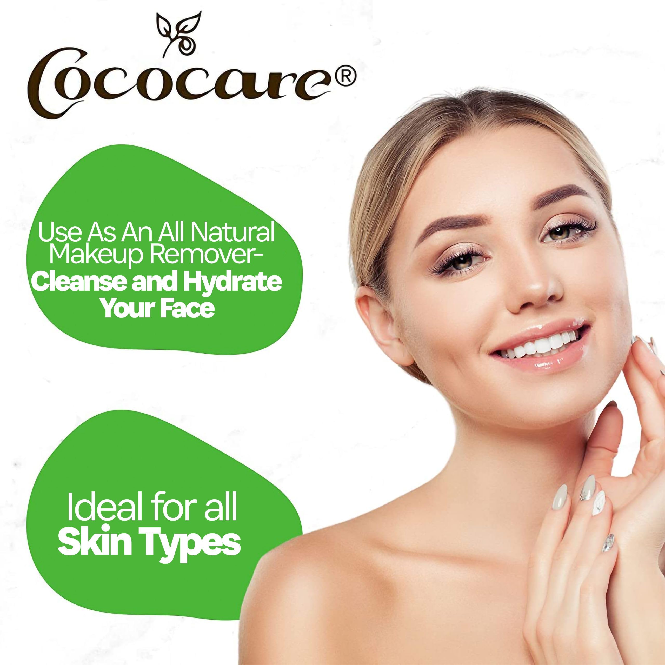 Cococare 100% Coconut Oil All Natural Coconut Oil for Use On Skin Hair All Skin