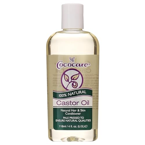Cococare Castor Oil for Healthy Hair Lashes and Skin Moisturizer Organic Castor - Thumbnail 2