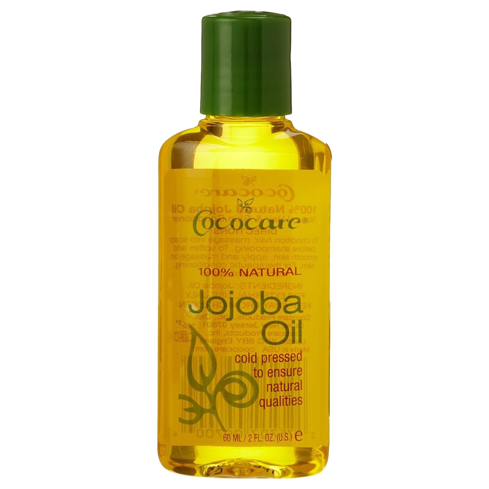Cococare 100% Jojoba Oil Deep Moisturizing Nourishing Jojoba Oil for Skin Hair