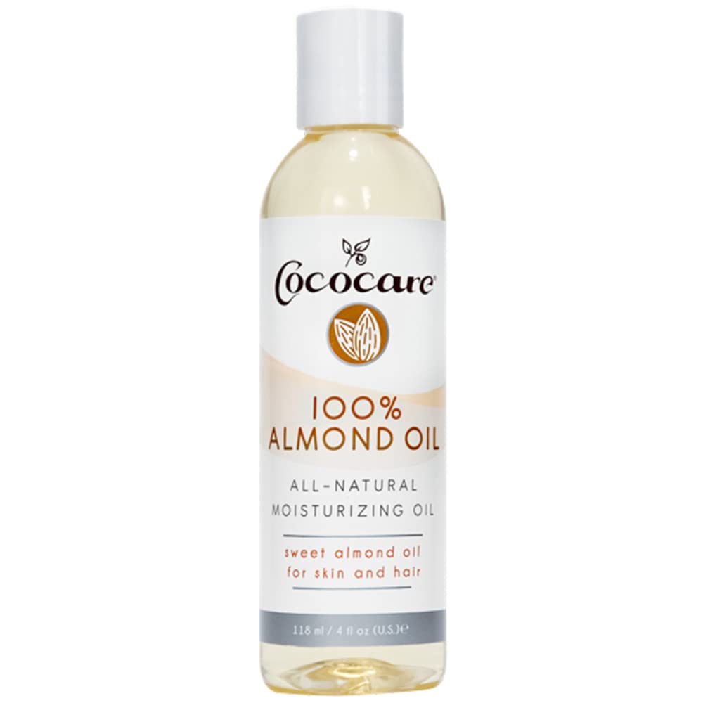 Cococare Natural Oil Nourishing Sweet Almond Skin and Hair 4 oz - Thumbnail 2