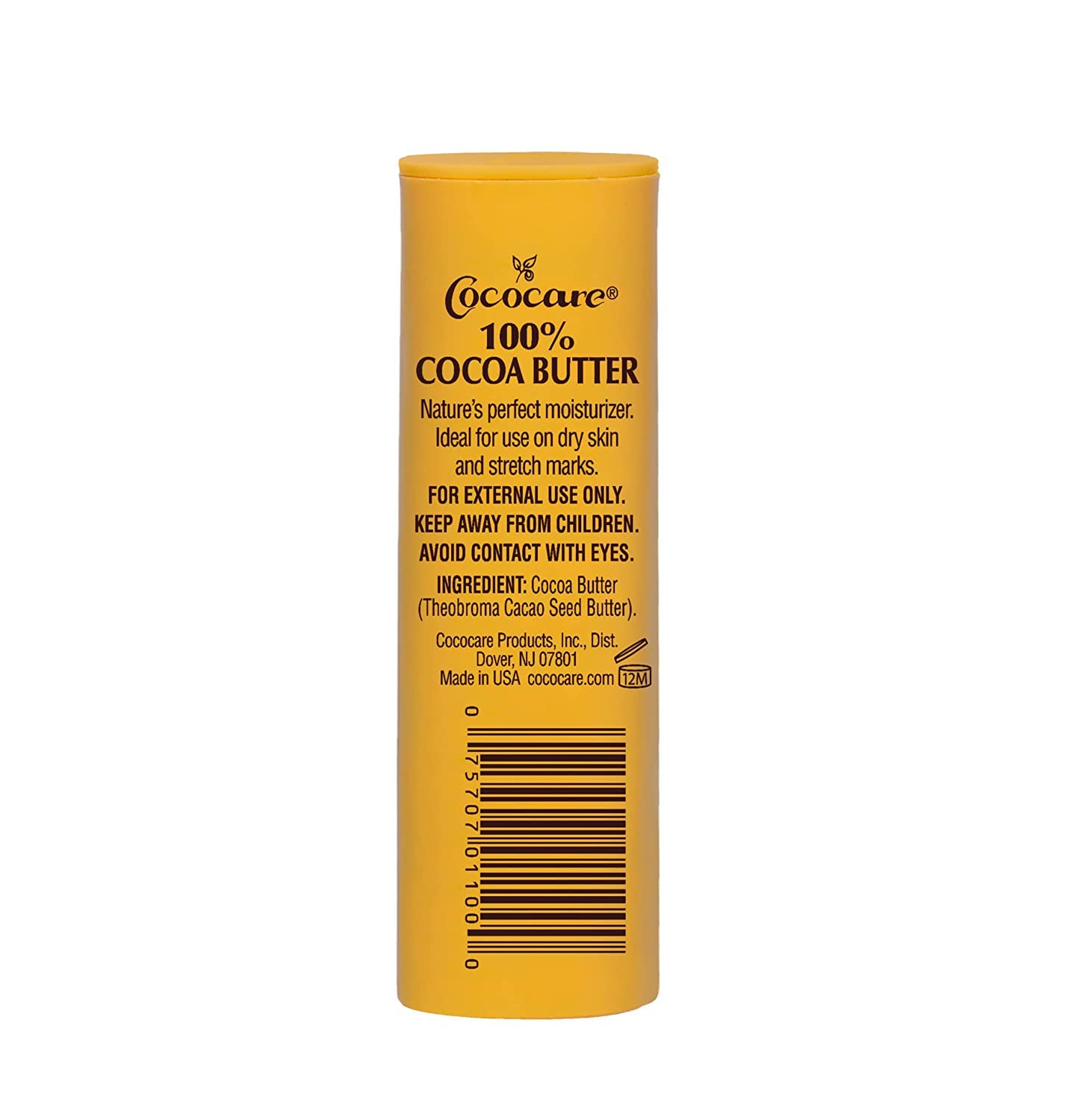 Cococare 100% Cocoa Butter Stick All Natural Cocoa Butter Emollient for - Thumbnail 2