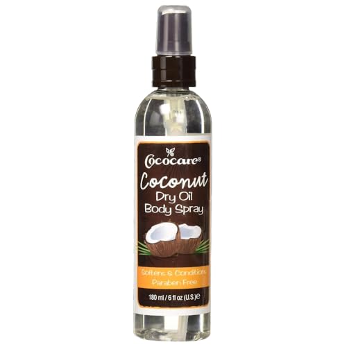 Cococare Coconut Dry Oil Body Travel Size Oil for Healthy Skin 6 oz - Thumbnail 2