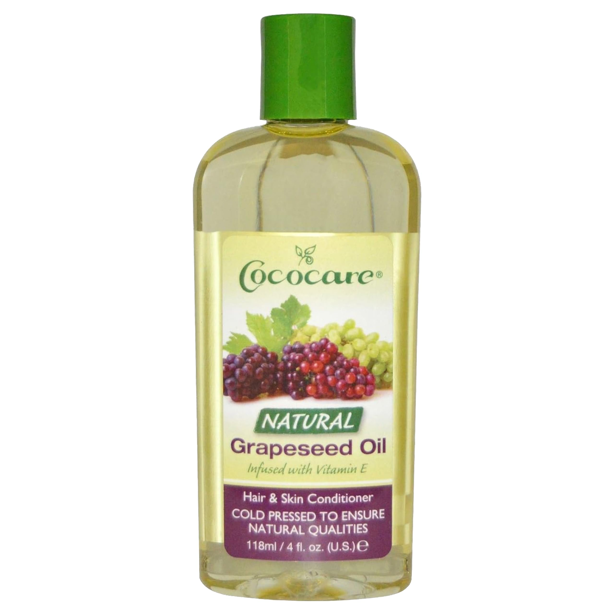 Cococare Natural Grapeseed Oil Natural Moisturizer for Skin and Hair Packed