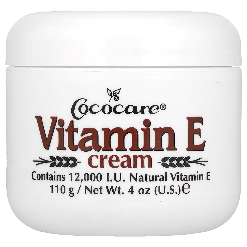 Cococare Vitamin E Cream 12000 I.u Skin Cream 4 oz