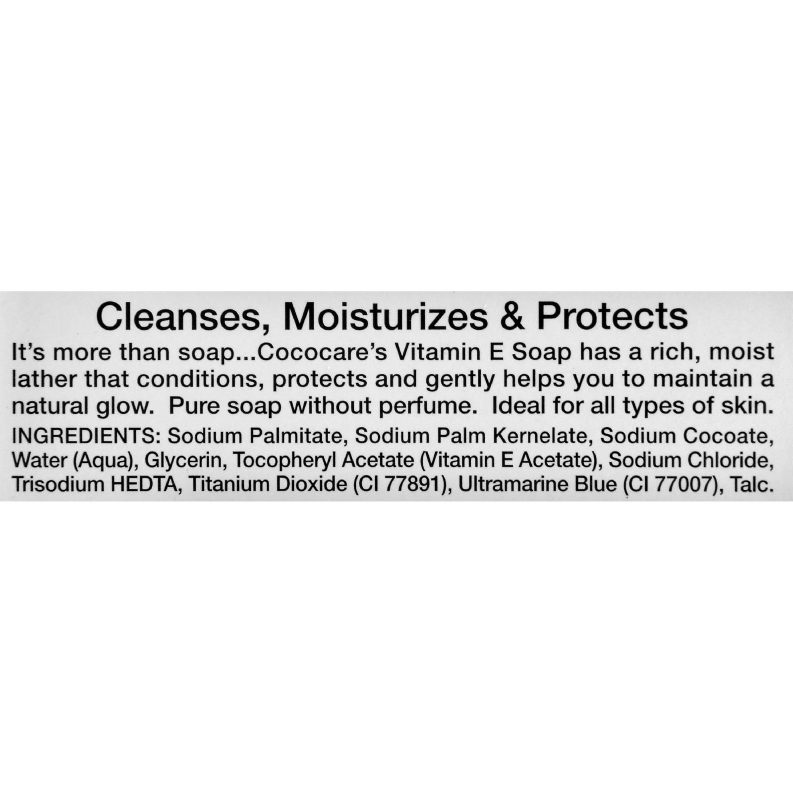 Cococare Vitamin E Soap 4 oz