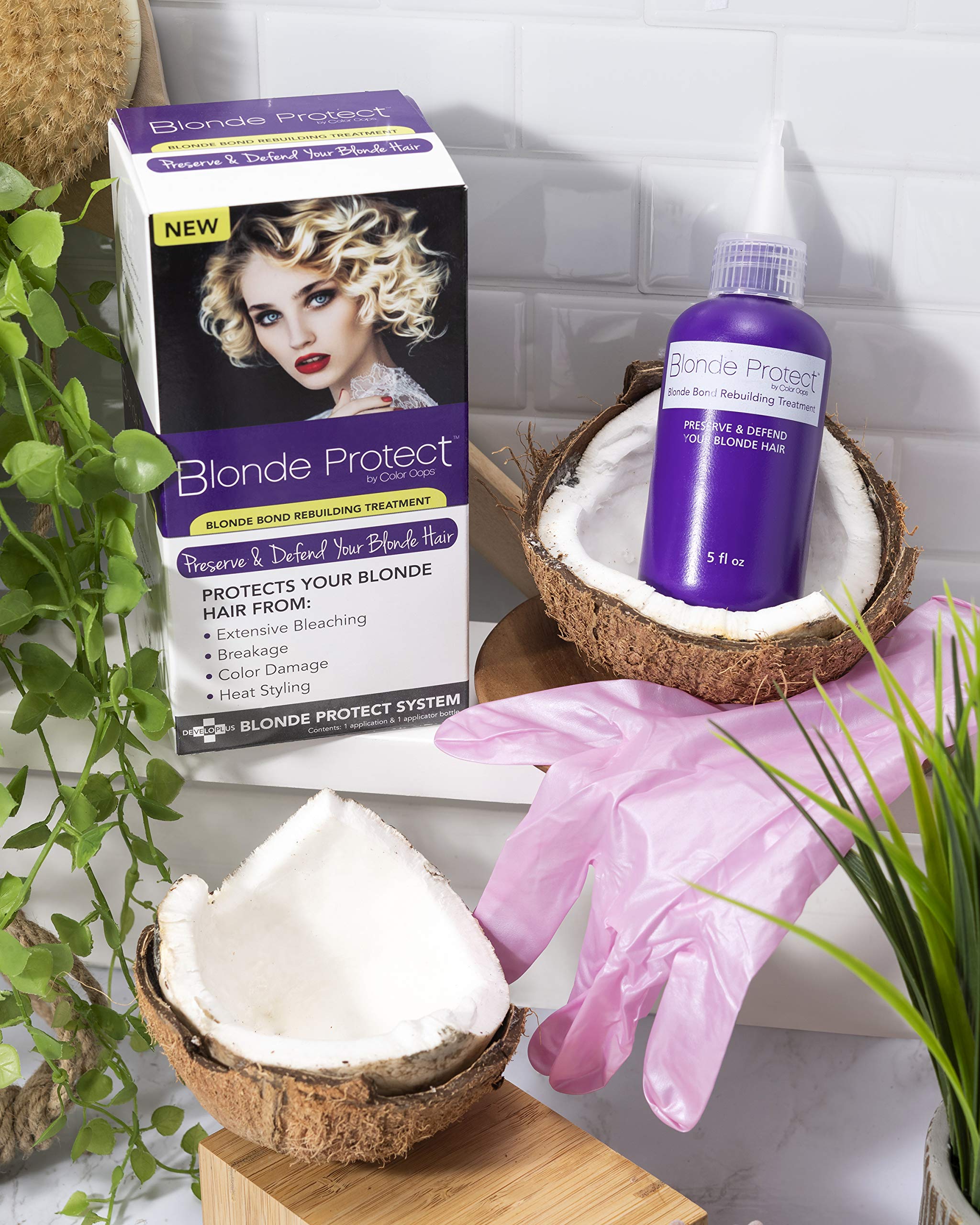 Color Oops Blonde Protect | Blonde Bond Rebuilding Hair Treatment | Nourish