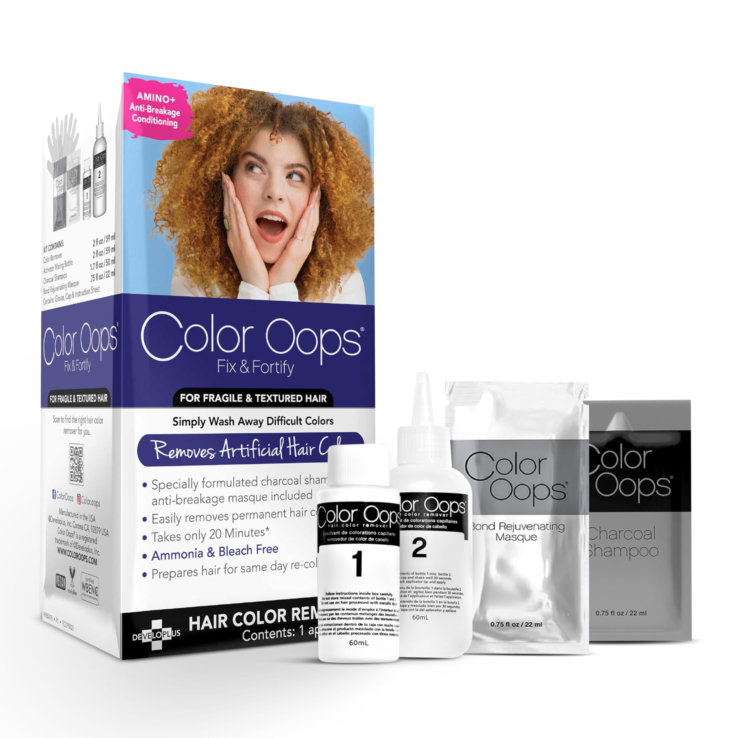 Color Oops Fix Fortify Bond Rejuvenating Color Remover Includes Color Remover