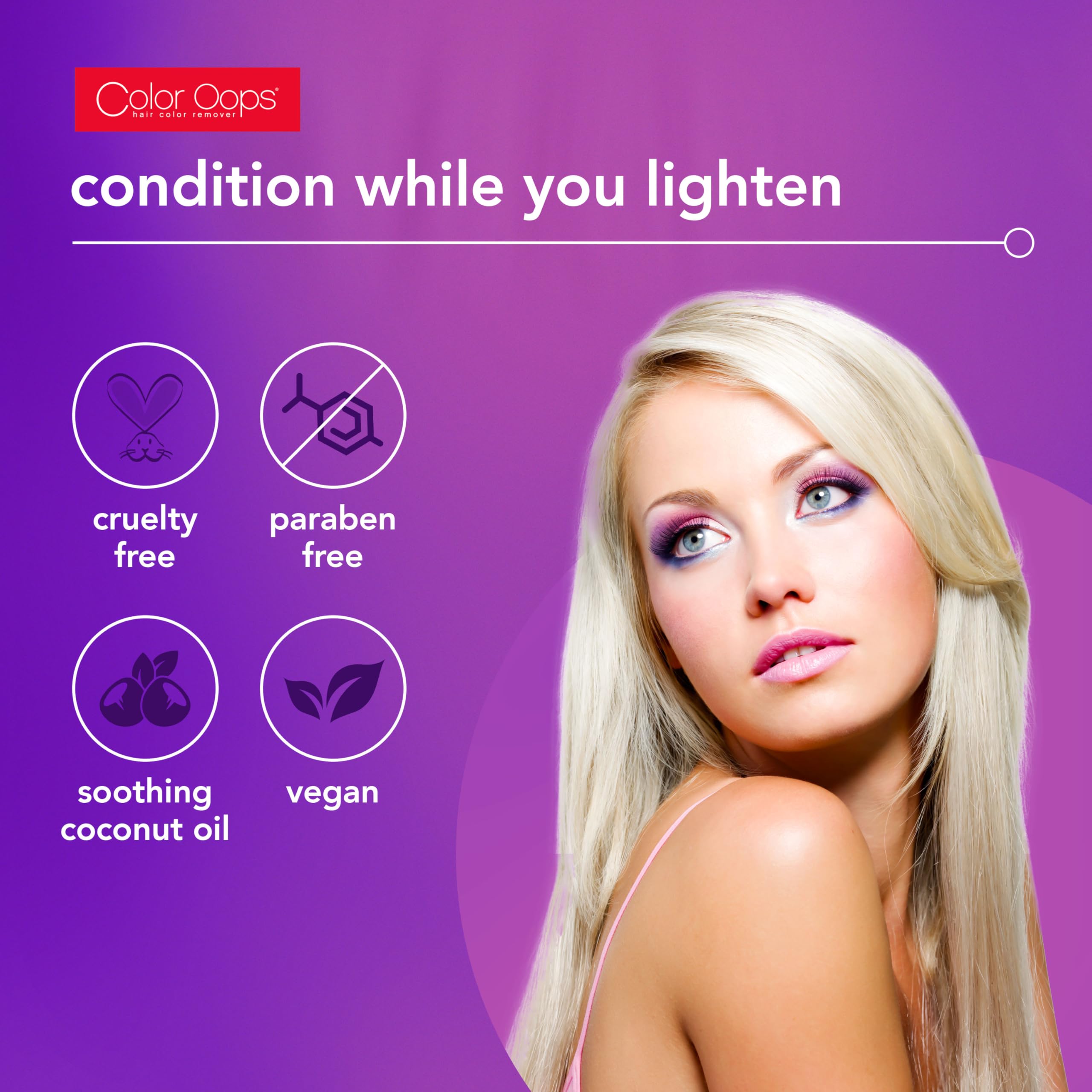 Color Oops Hi Lift Bleach | Lifts 3 5 Levels | Nourishing Moisturizing Formula - Thumbnail 2