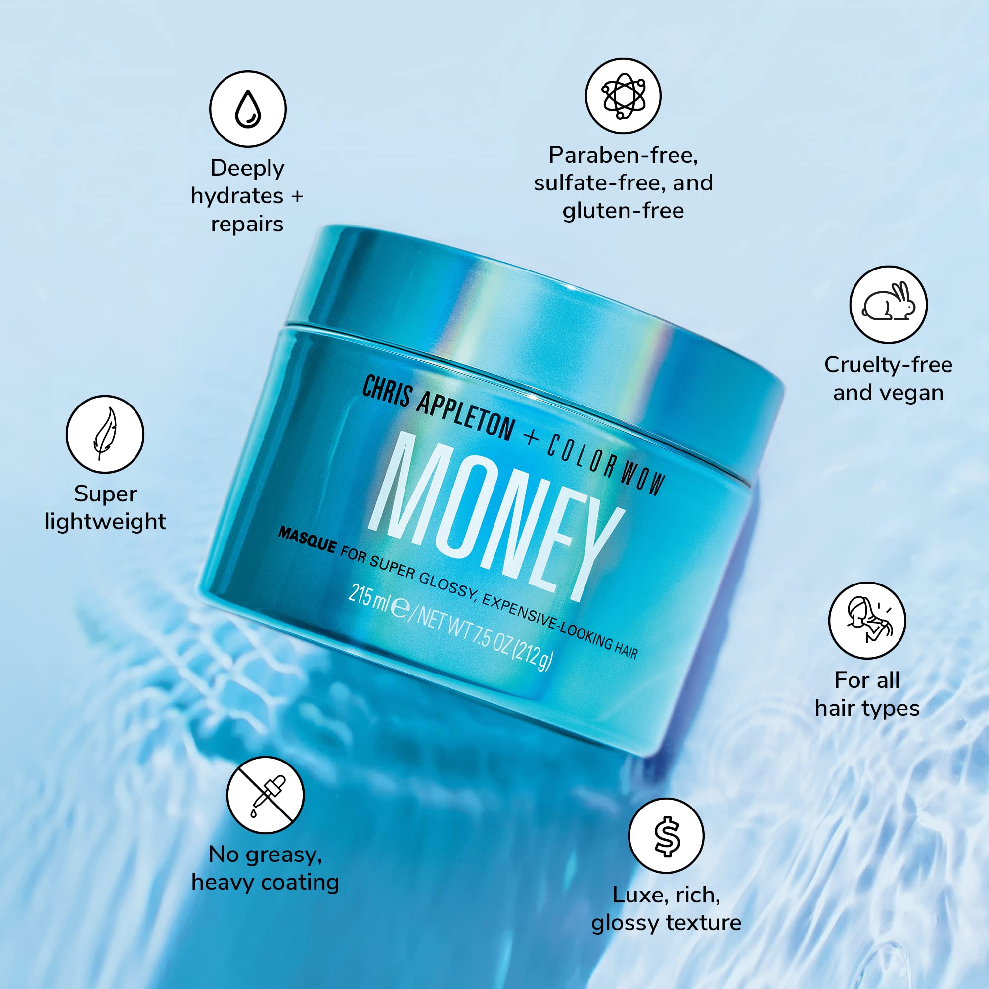 Color Wow Money Masque Deep Hydrating Conditioning Treatment By Celebrity