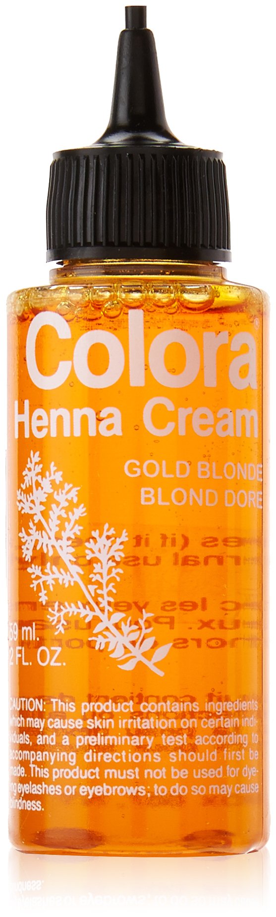 Colora Henna Creme Gold Blond 2 Fl Oz