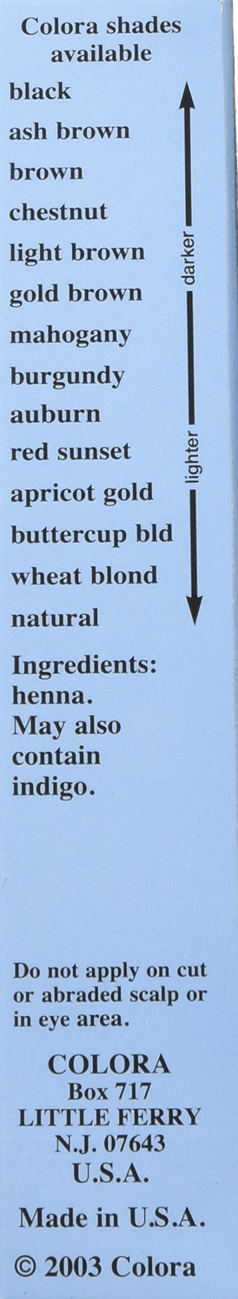 Colora Henna Powder Gold Brown - Thumbnail 3