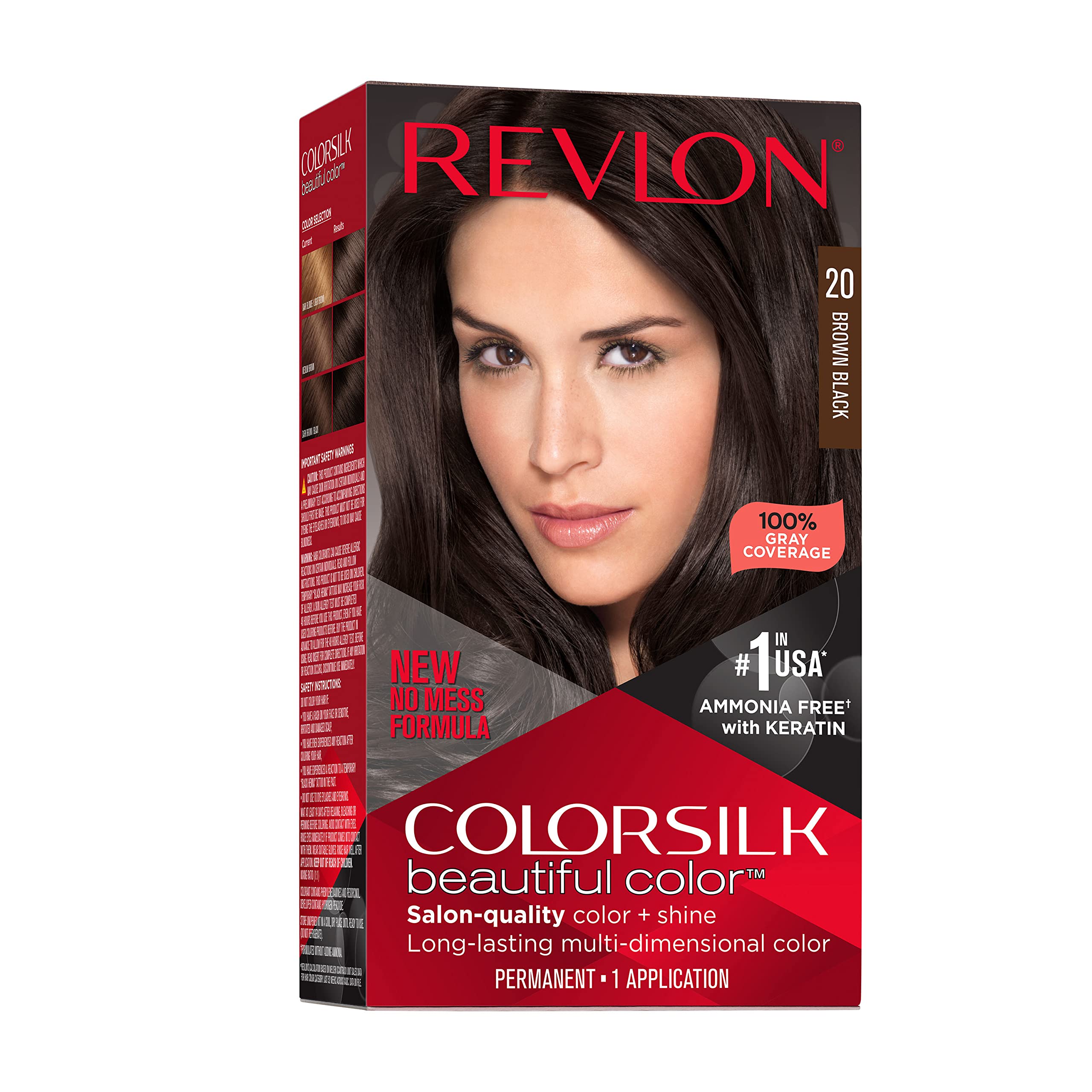 Revlon Colorsilk Beautiful Color Permanent Hair Color Long Lasting High