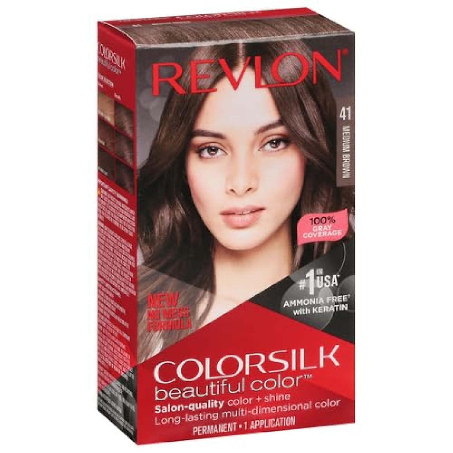 Permanent Hair Color By Revlon Permanent Hair Dye Colorsilk With 100% Gray