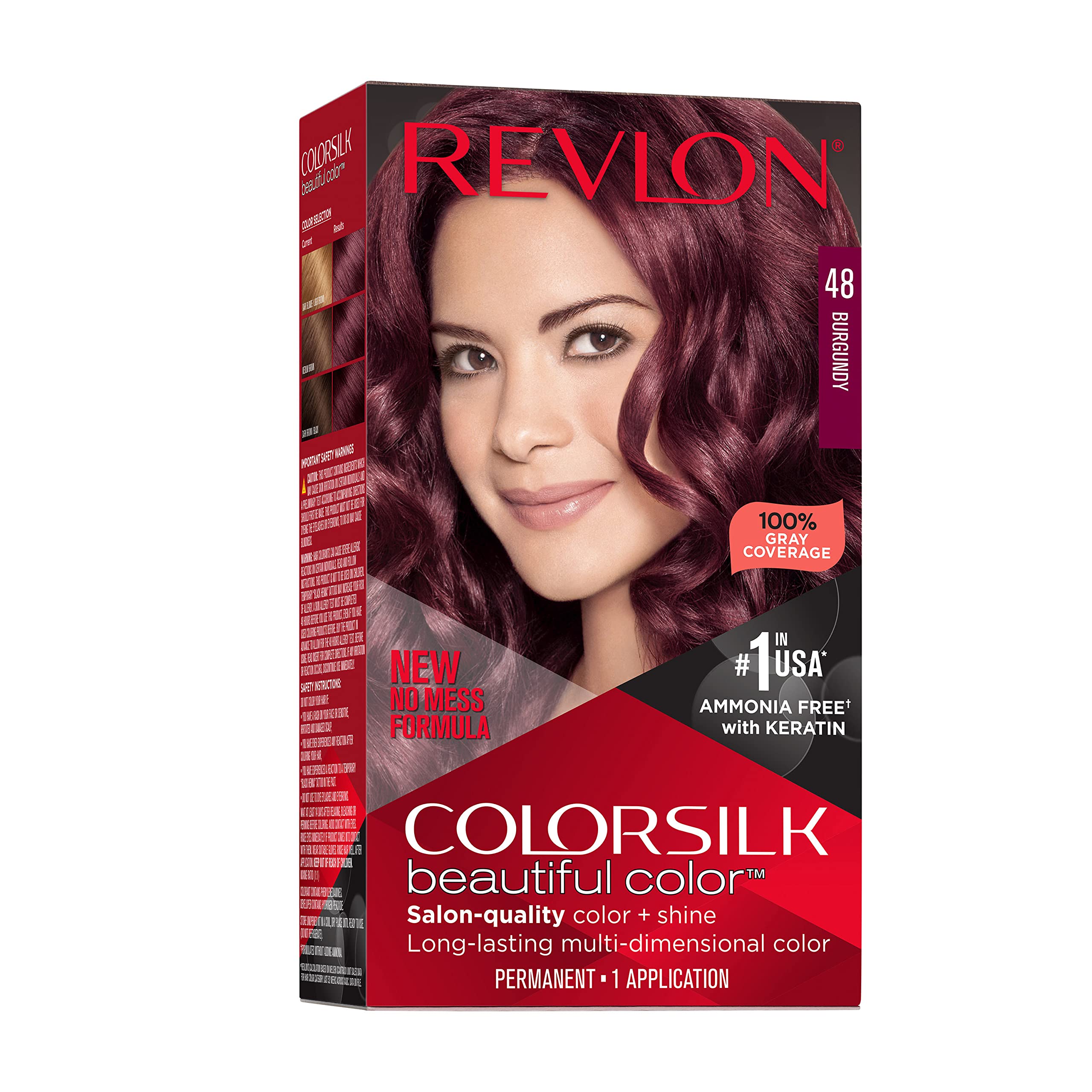 Revlon Colorsilk Beautiful Color Permanent Hair Color Long Lasting High