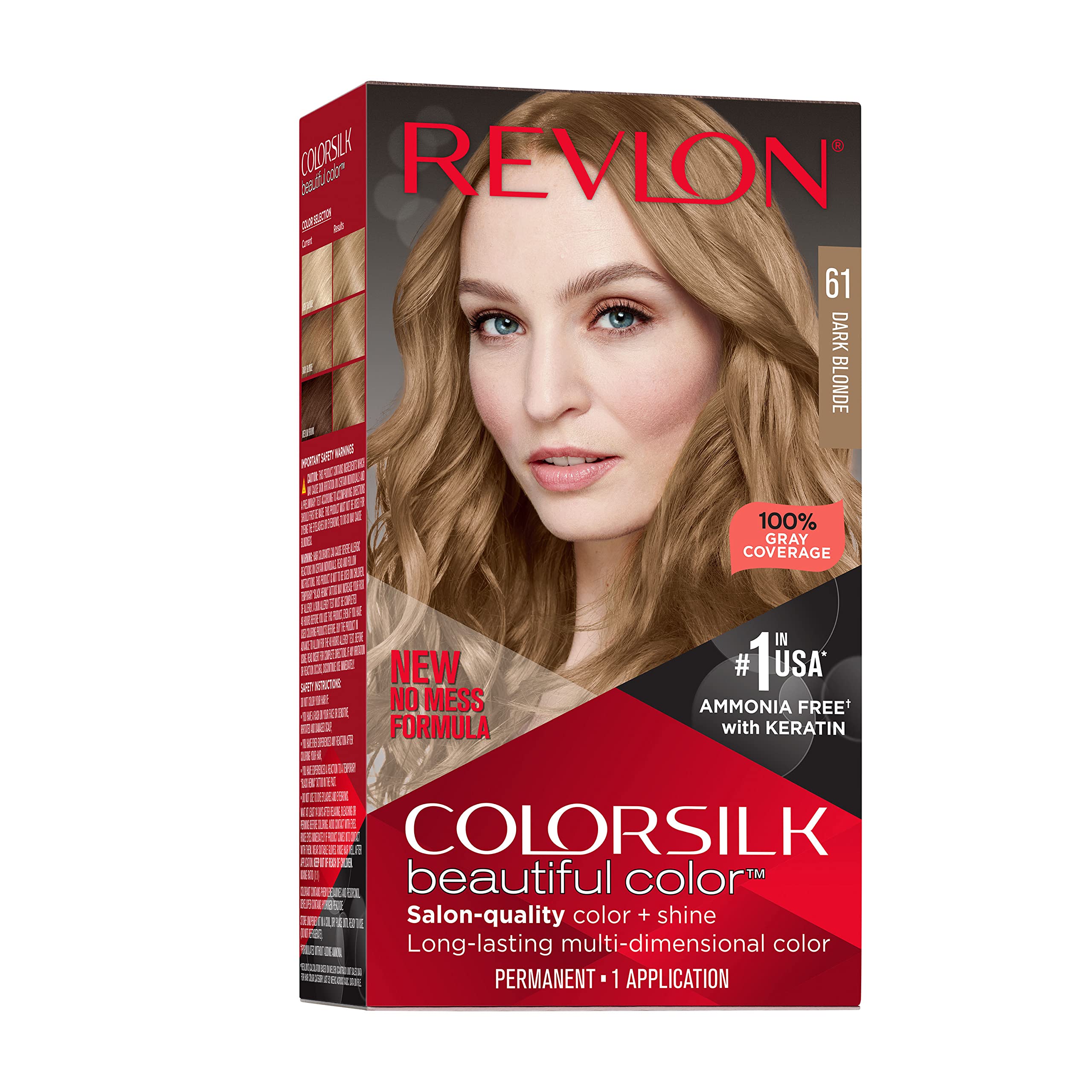 Revlon Colorsilk Beautiful Color Permanent Hair Color Long Lasting High