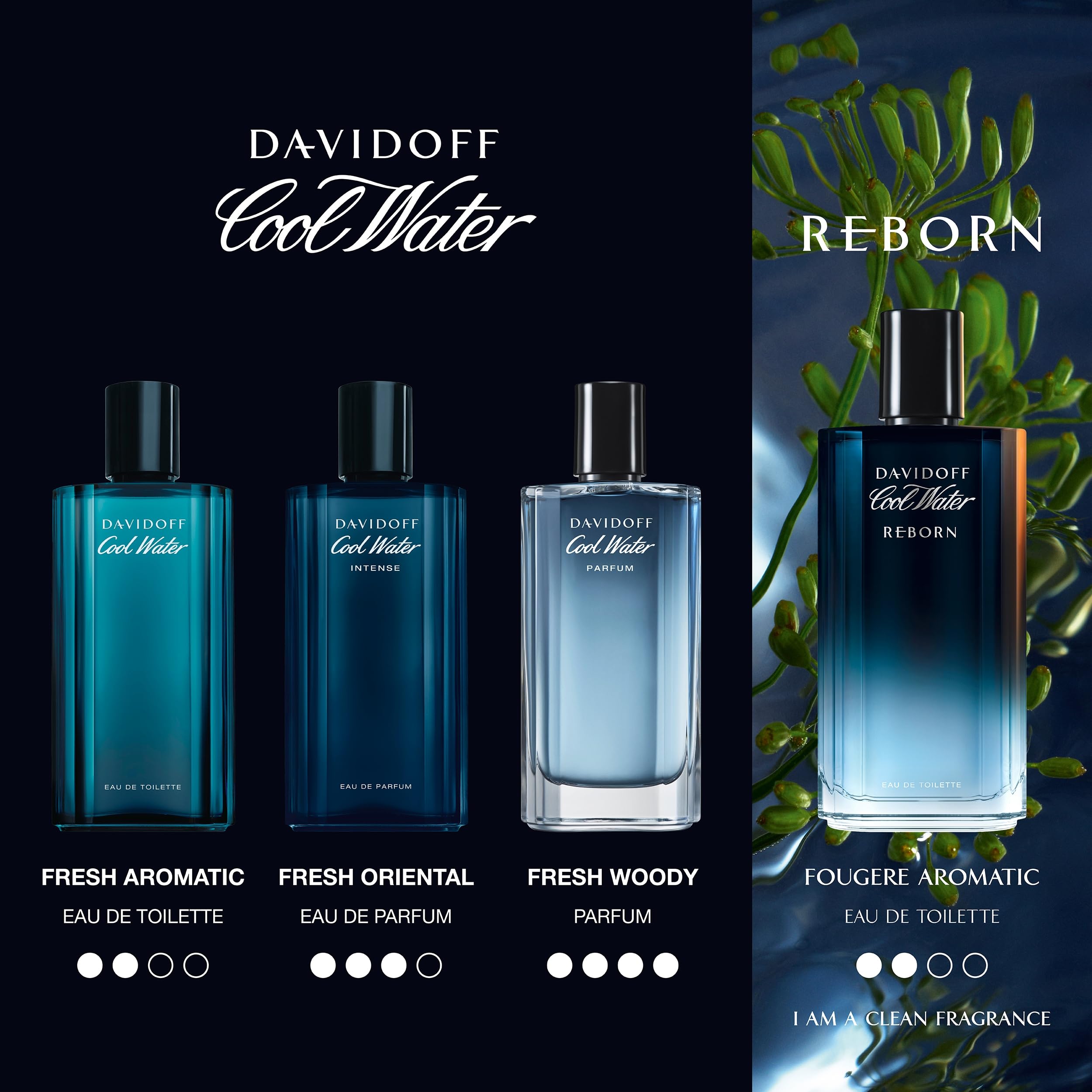 Davidoff Cool Water Intense 4.2 Fl Oz EDP - Thumbnail 3