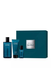 COOL WATER(M)(H/B)3PC SET(4.2oz edt sp,2.5oz All In One Shower Gel,15ml edt sp)