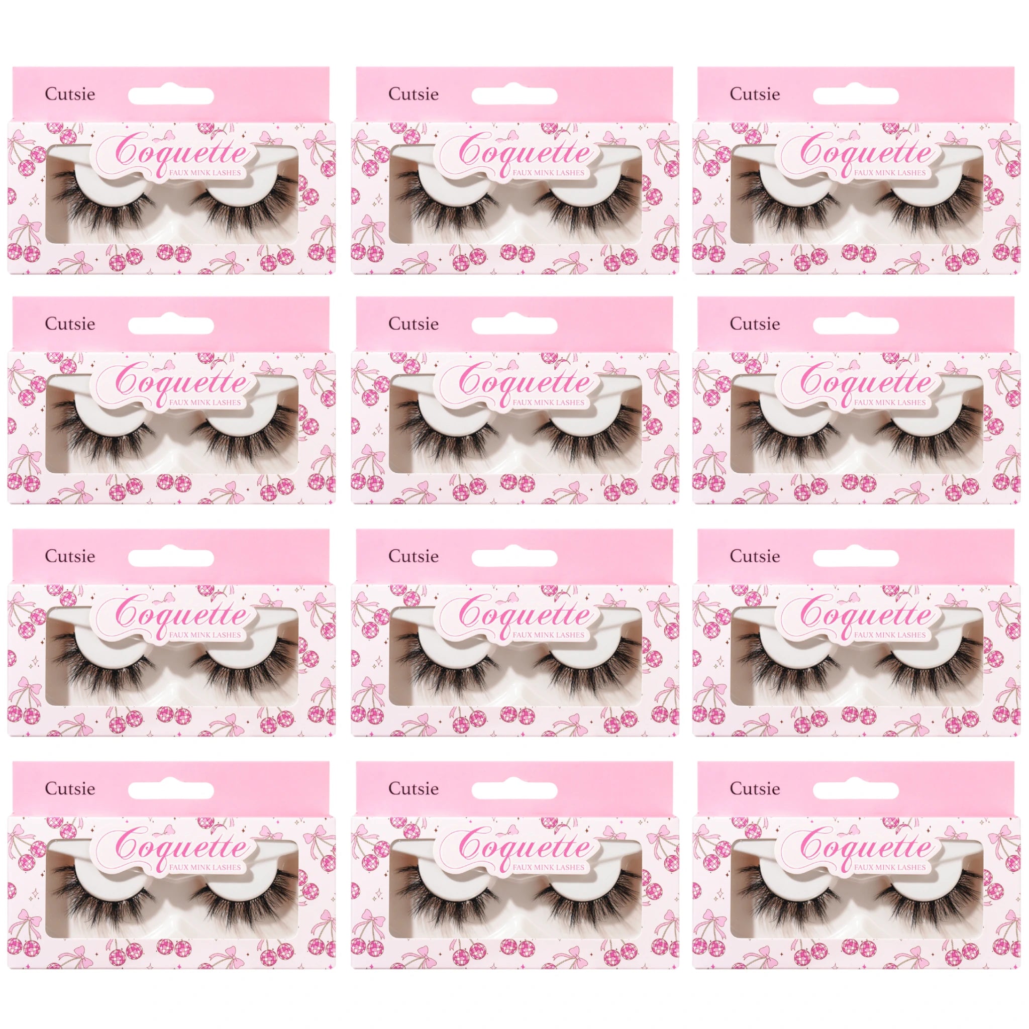 (12-pack) Coquette Lashes Cutsie 10