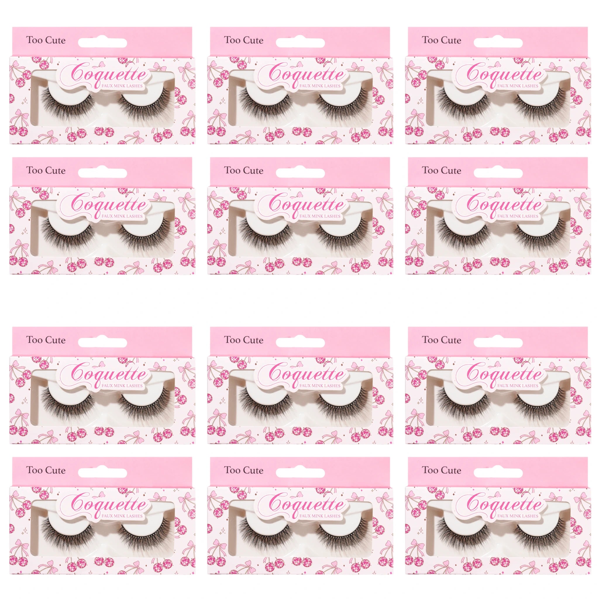 (12-pack) Coquette Lashes Too Cute 08