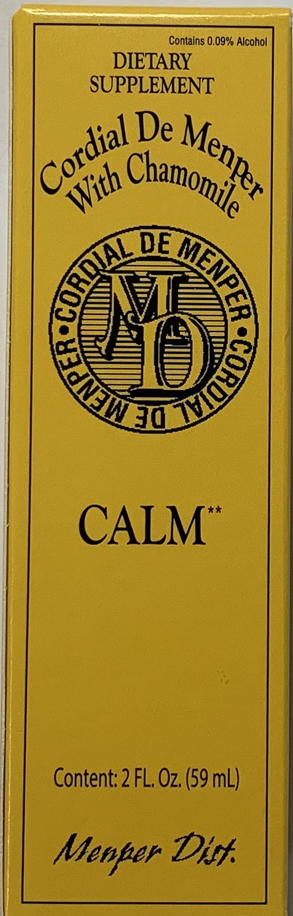 Cordial de Menper With Chamomile Dietary Supplement 2 oz - Thumbnail 3