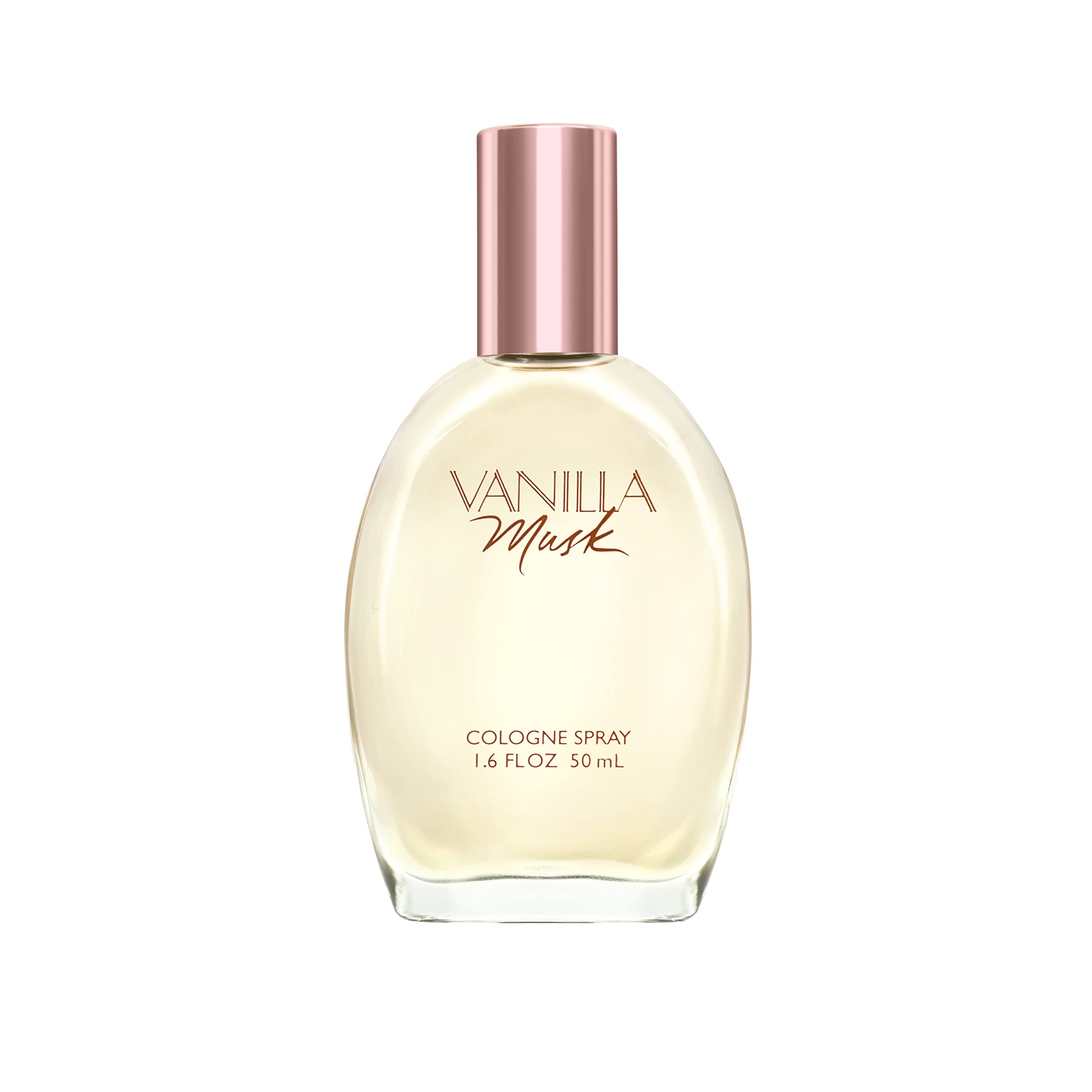 Vanilla Musk Cologne Vegan Formula Warm and Cozy Natural Vanilla 1.6 oz