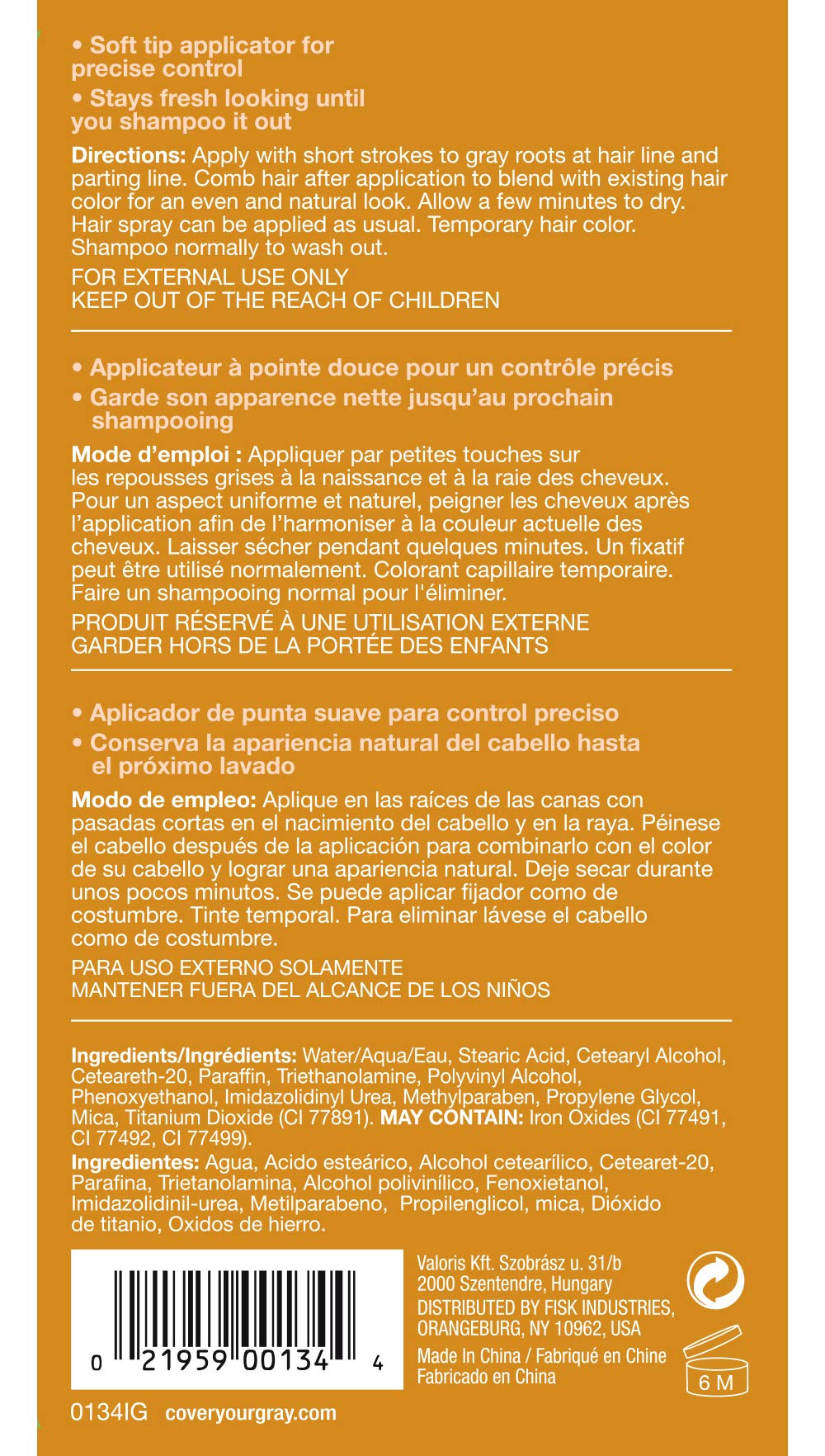 Cover Your Gray Root Touch Up Light Brown Blonde