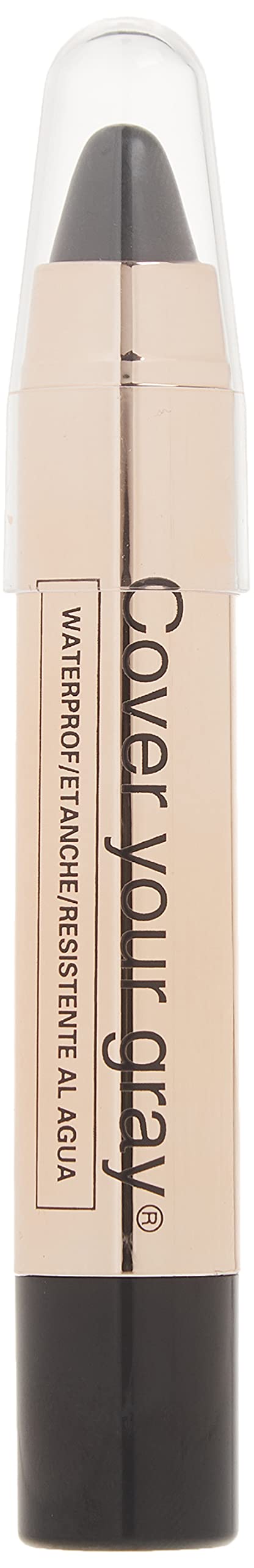 Cover Your Gray Waterproof Chubby Pencil Black 0.1 oz - Thumbnail 2