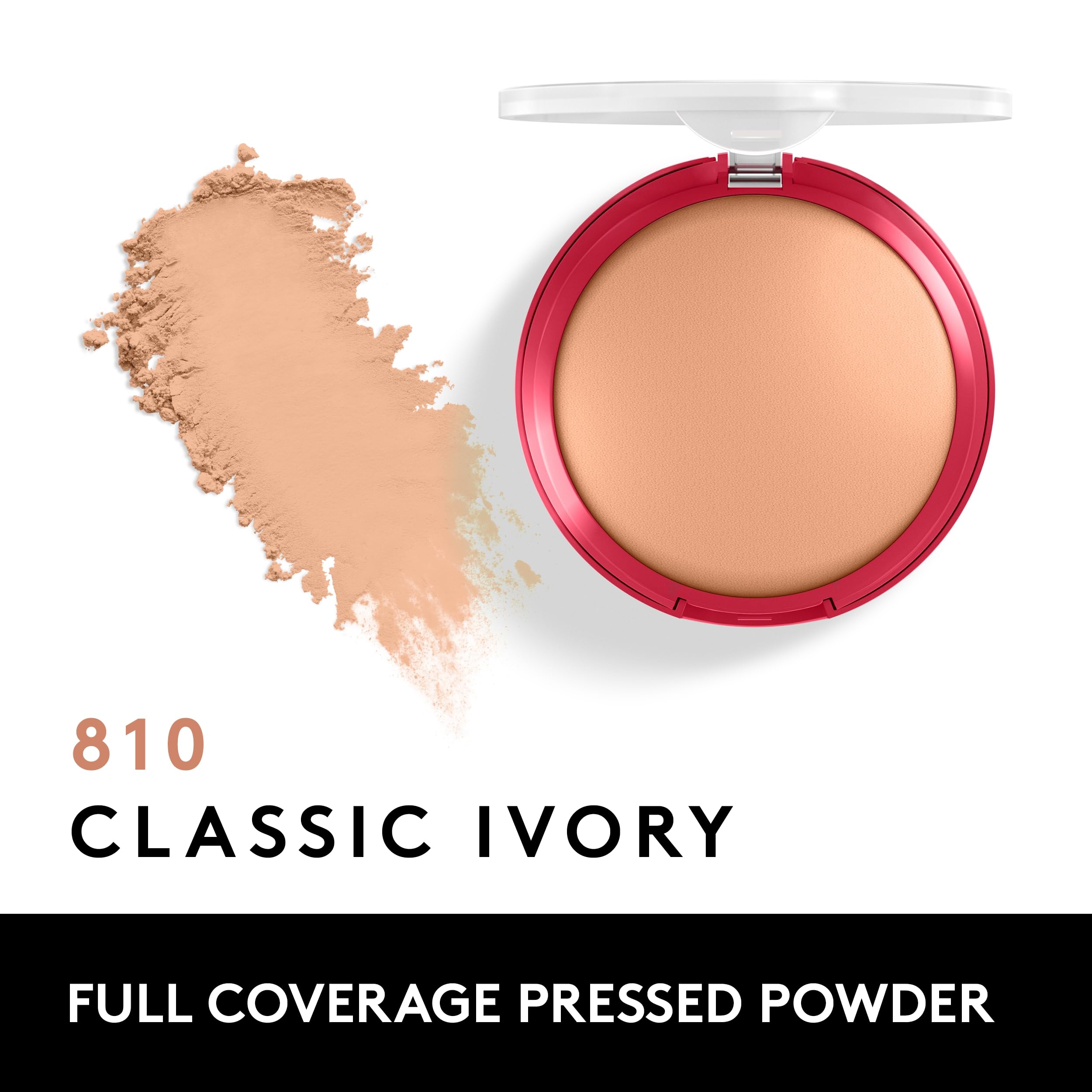 (12-pack) Covergirl Extreme Wear Pressed Powder #810 Classic Ivory - Thumbnail 2