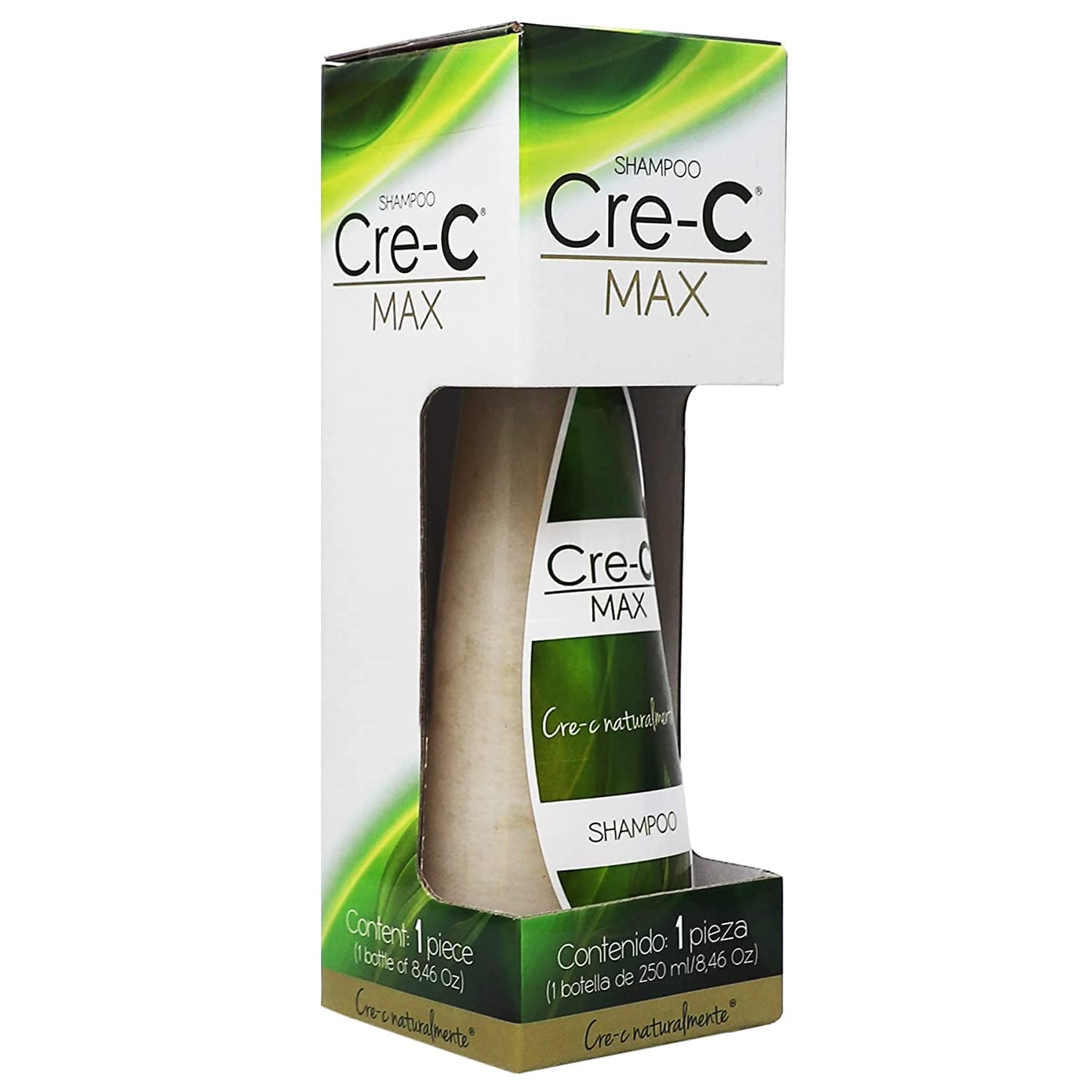 Cre C Max Shampoo for Regrowing Hair and Hair Loss 8.46 oz - Thumbnail 3