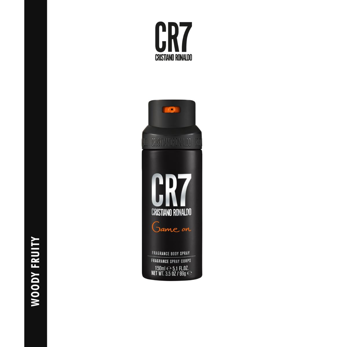 Cr7 Game On Cristiano Ronaldo Classic Body Scent With Papaya Ice Cedar and - Thumbnail 2