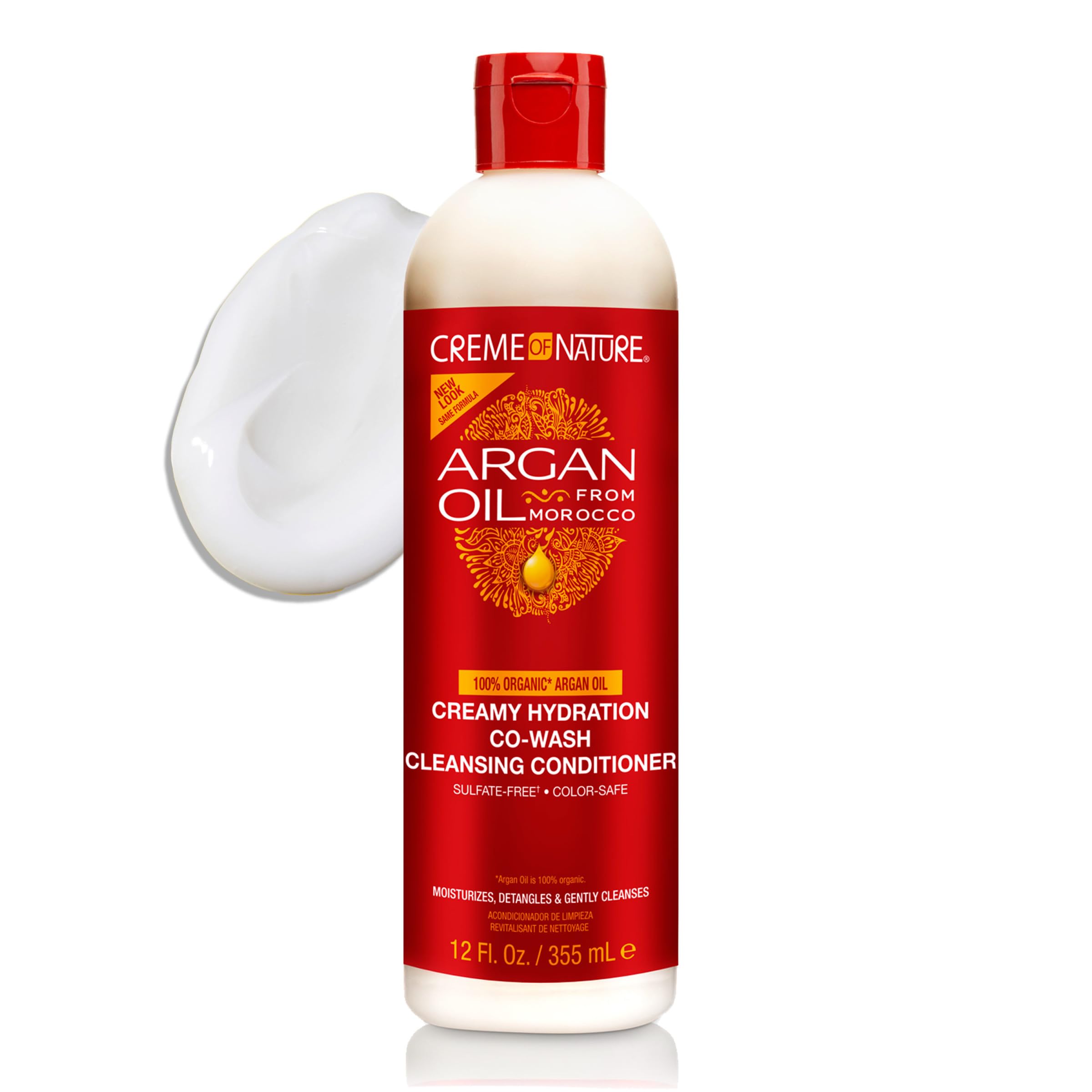 Creme of Nature Creamy Hydration Co Wash Cleansing Conditioner Gently Cleanses - Thumbnail 2
