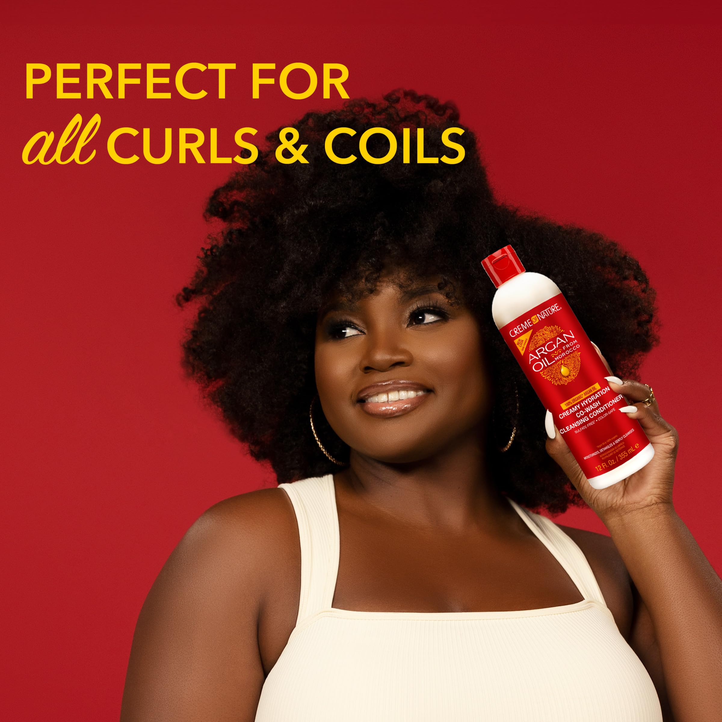 Creme of Nature Creamy Hydration Co Wash Cleansing Conditioner Gently Cleanses - Thumbnail 3